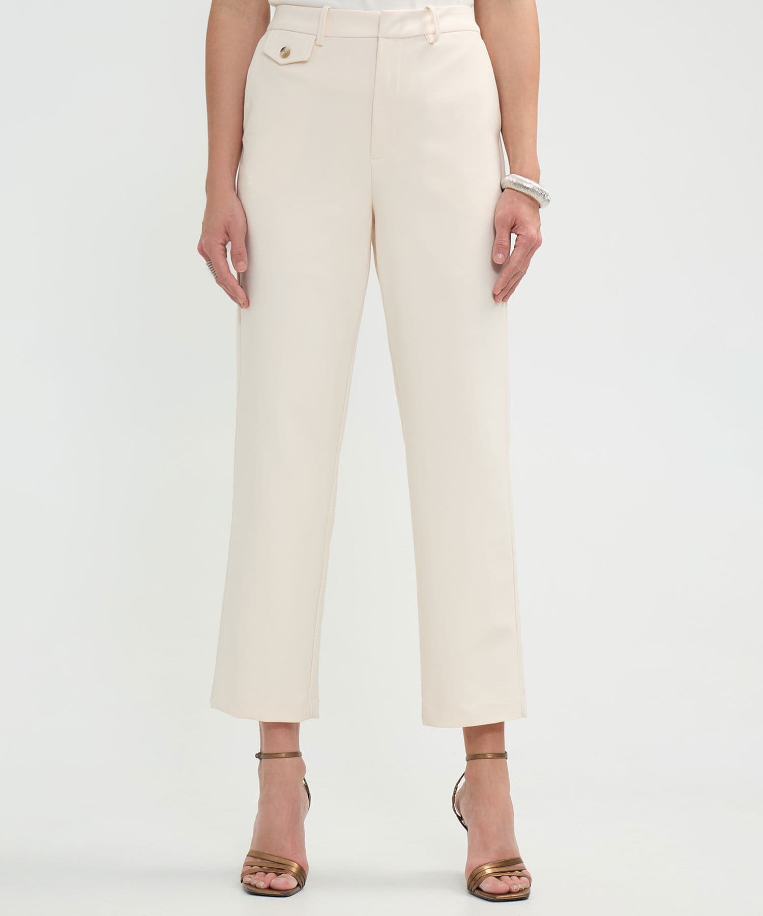Pantalón Julieta Suave arena para mujer, vista principal