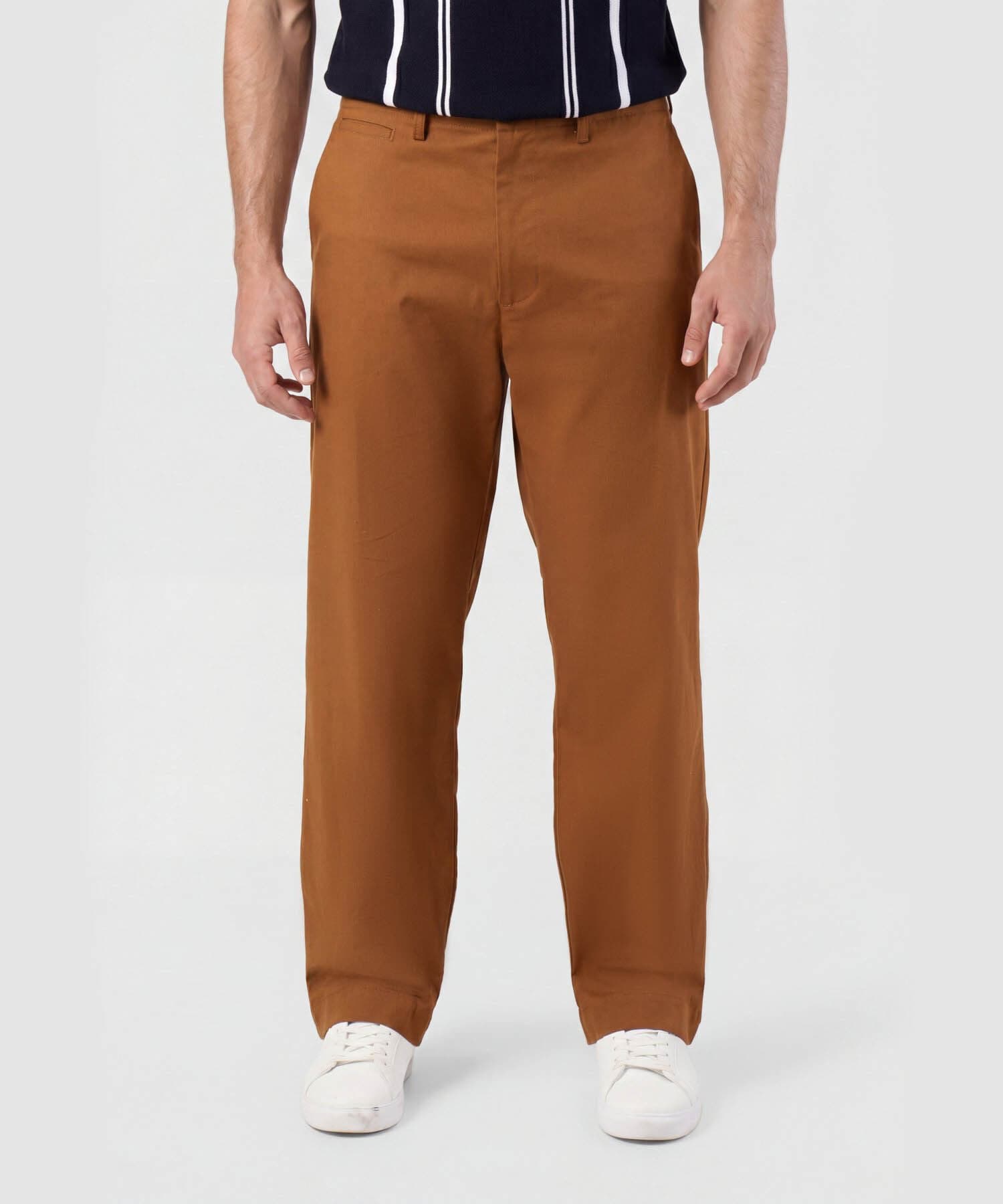 Pantalón Sabana Esencial café para hombre, vista 2