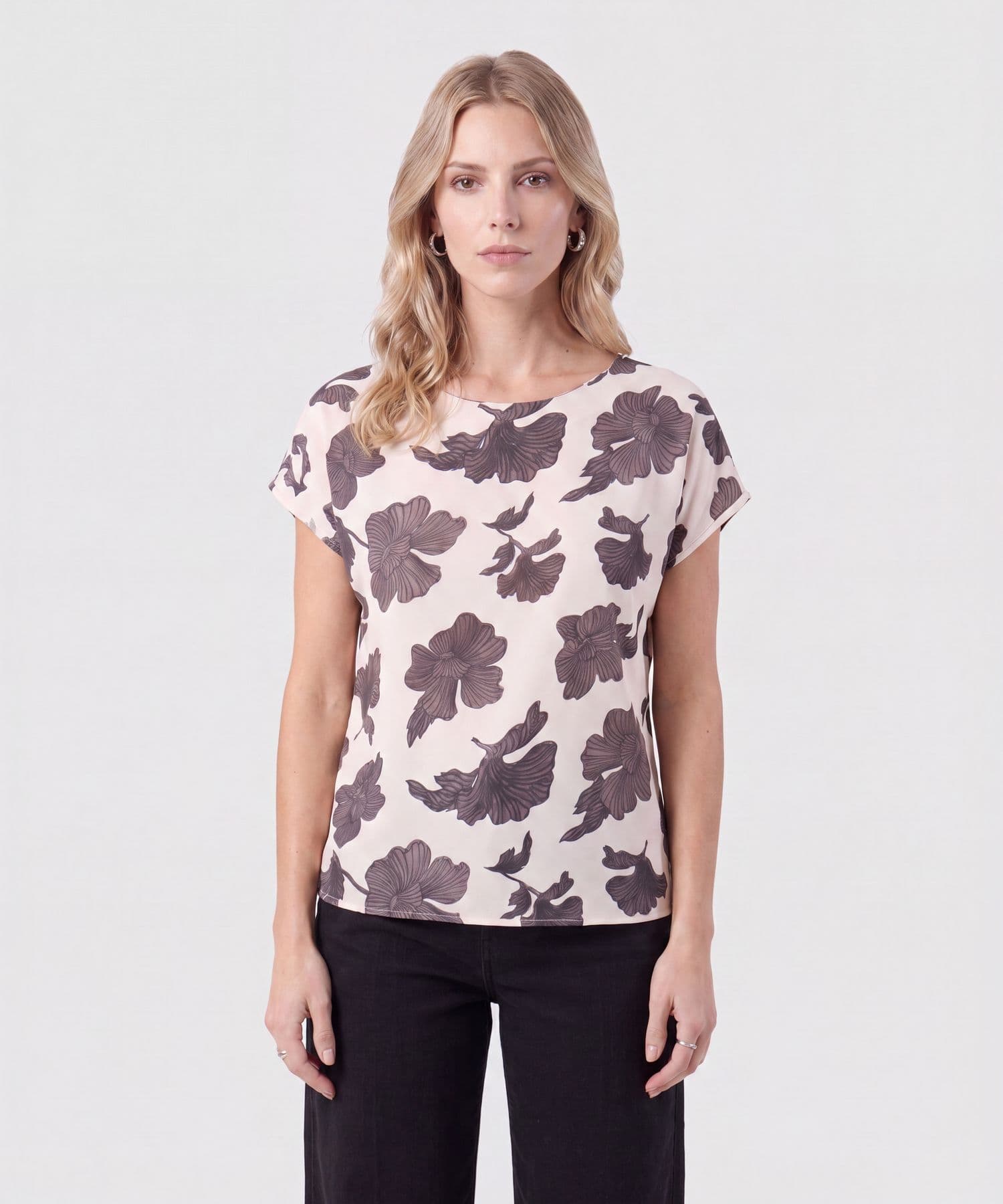 Blusa Siena Sastre café para mujer, vista principal