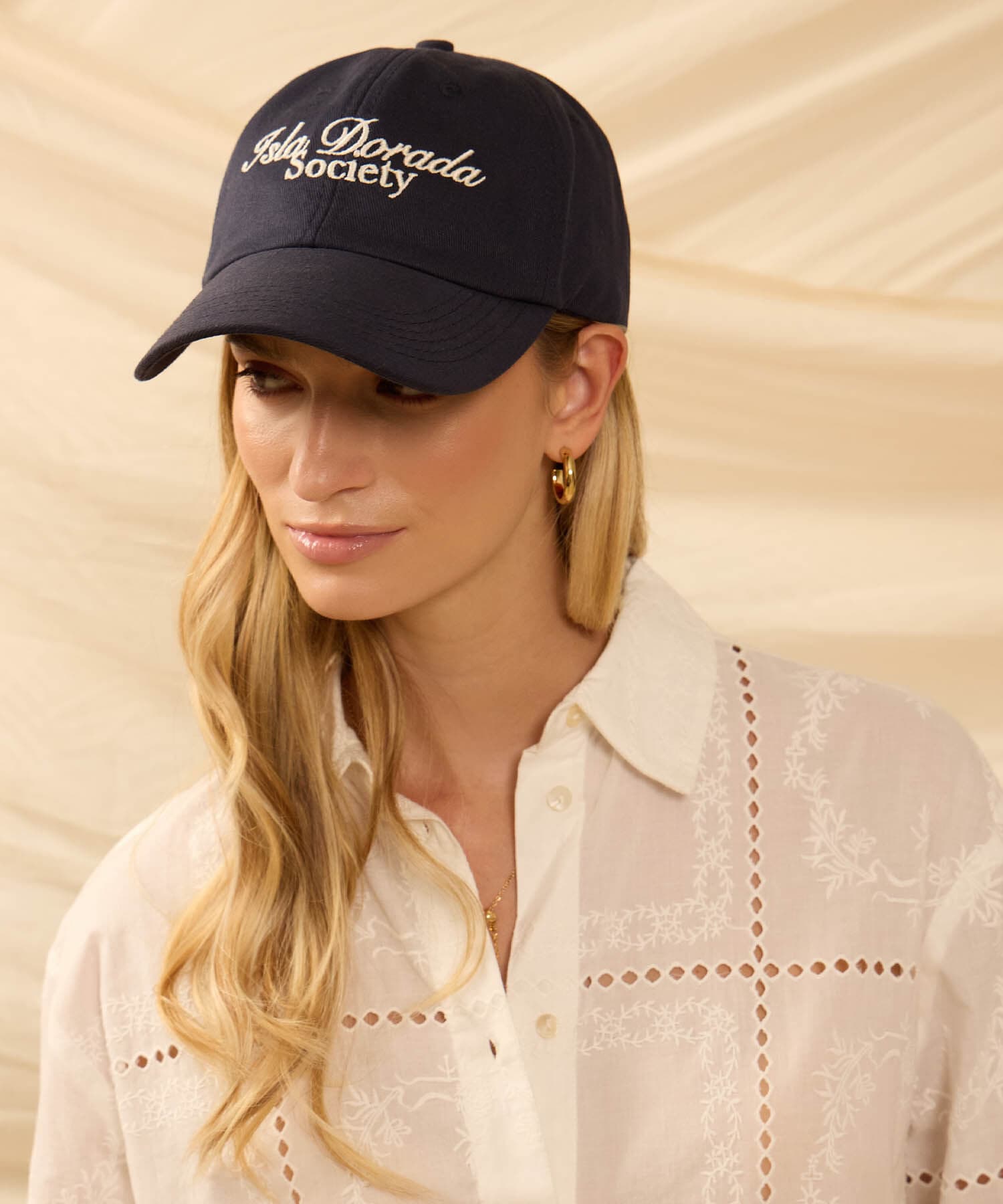 Gorra Encanto Sastre azul marino para mujer, vista 4