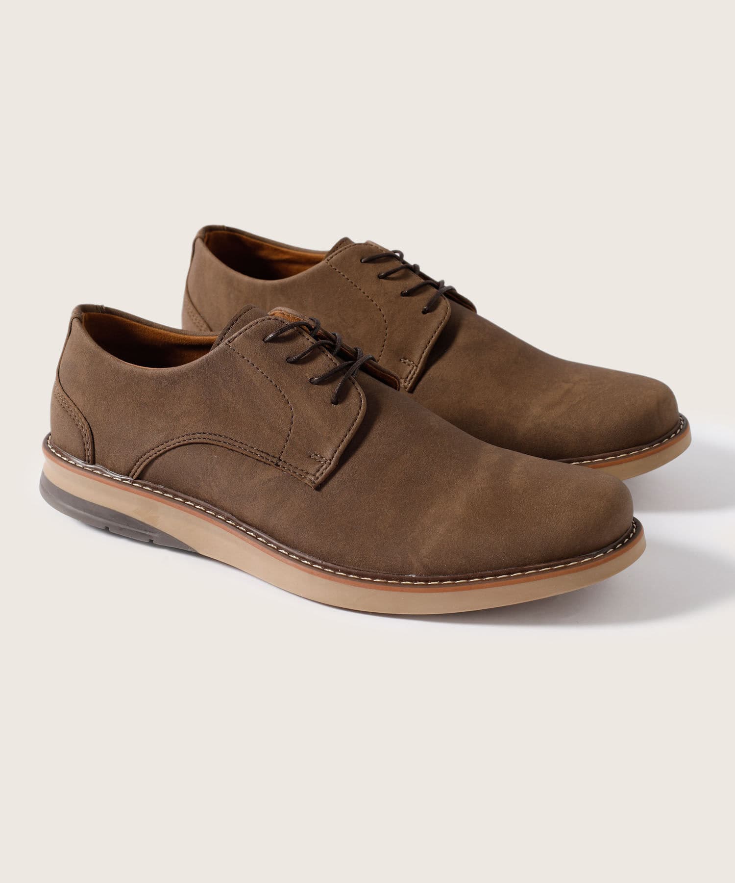 Zapatos Coral Minimalista café para hombre, vista principal