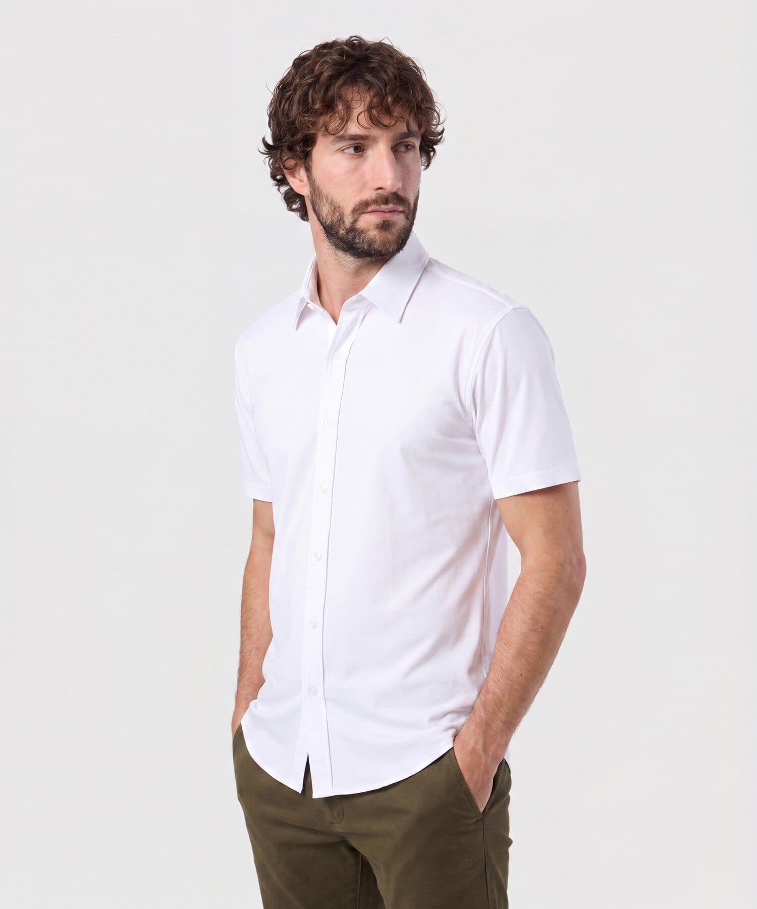 Camisa Solana de Viaje blanco para hombre, vista principal