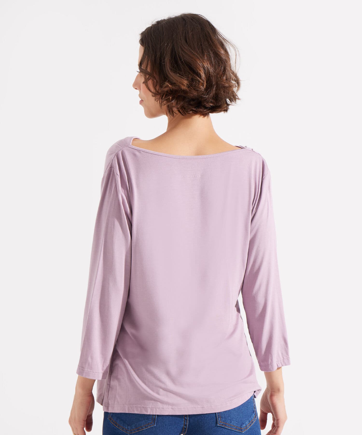 Camiseta Solana Ligero verde botella para mujer, vista 3