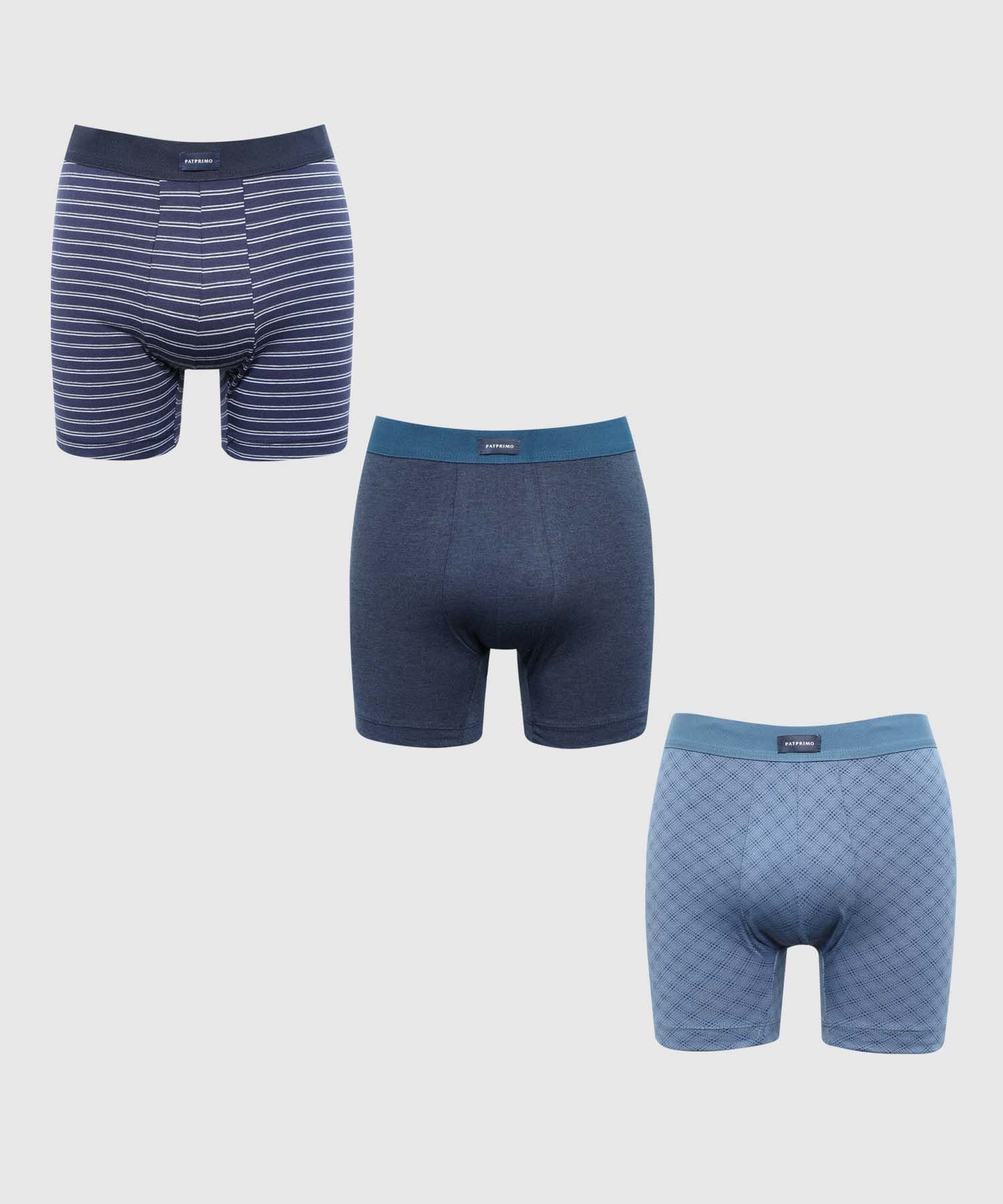 Ropa interior Litoral Edición Índigo gris humo para hombre, vista principal