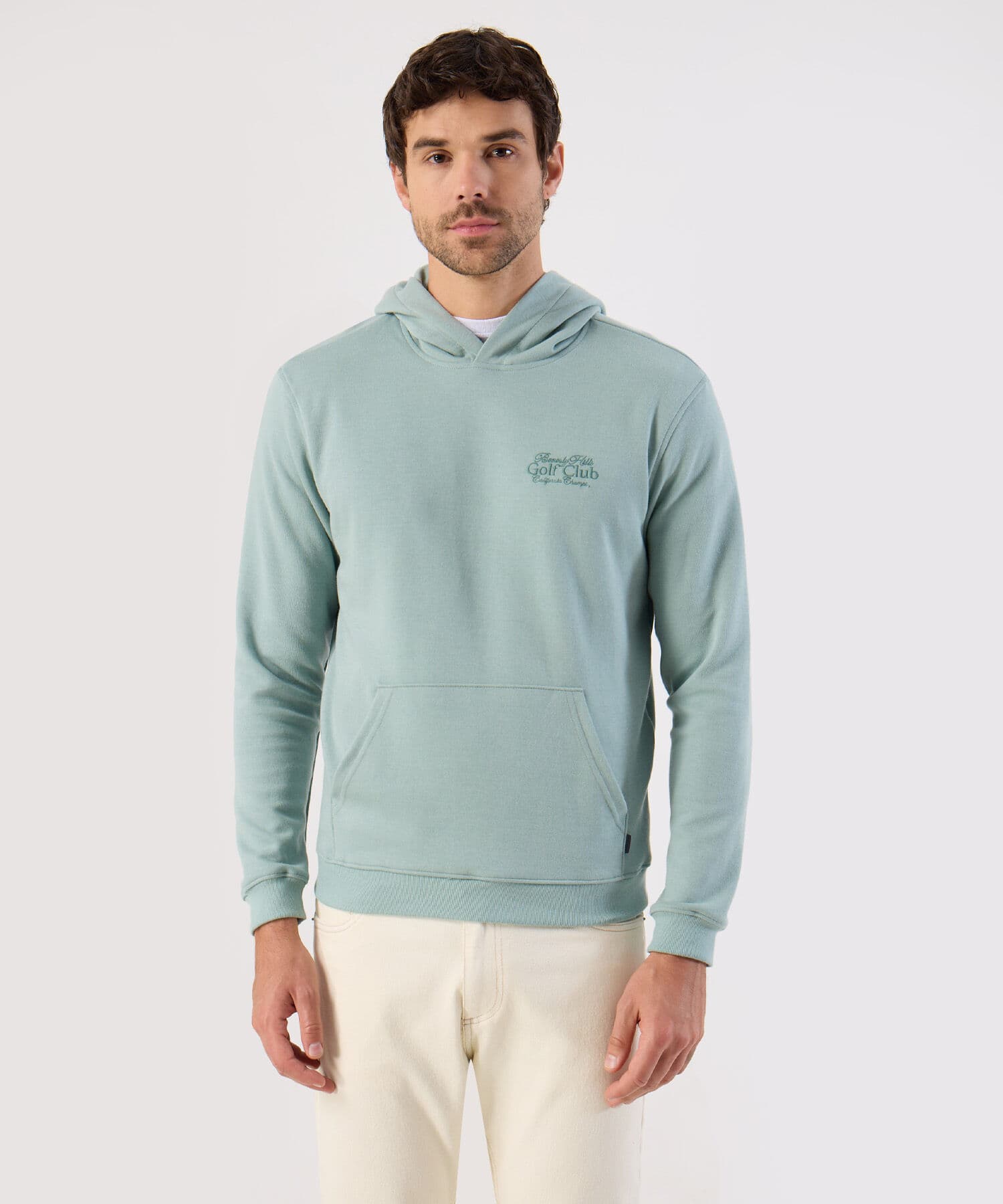 Buzo Sierra de Ciudad verde oliva para hombre, vista principal