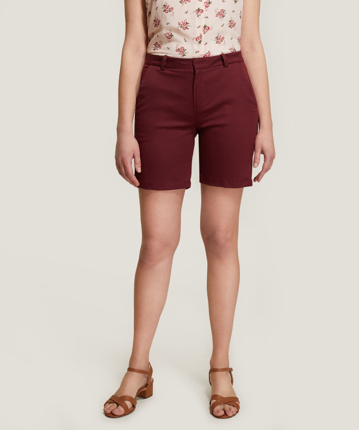 Bermuda Brisa de Día blanco para mujer, vista principal