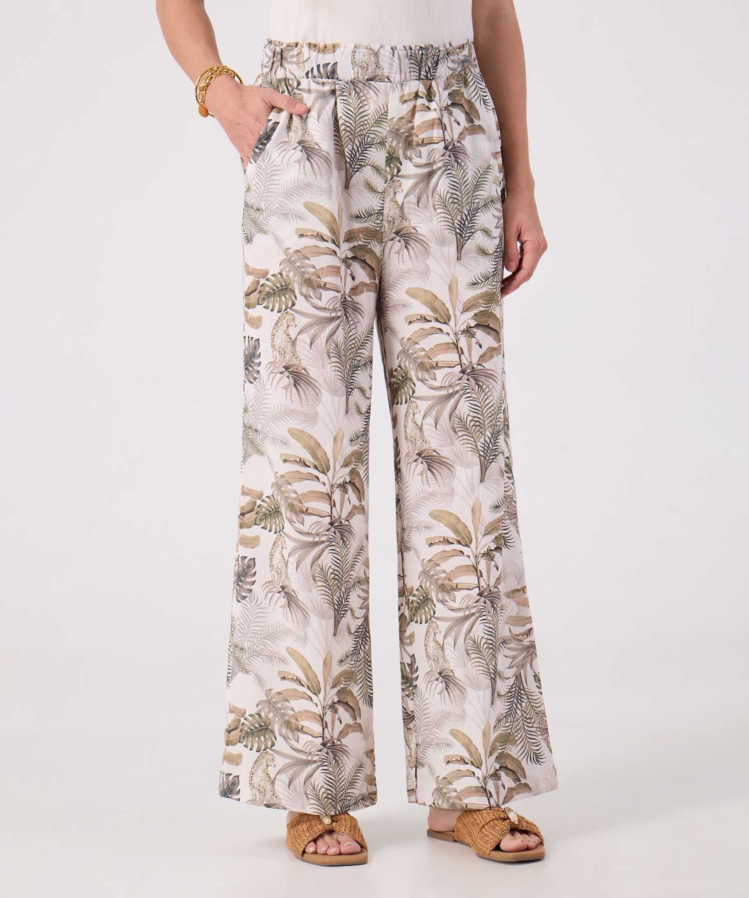 Pantalón Candelaria Edición Índigo verde oliva para mujer, vista principal