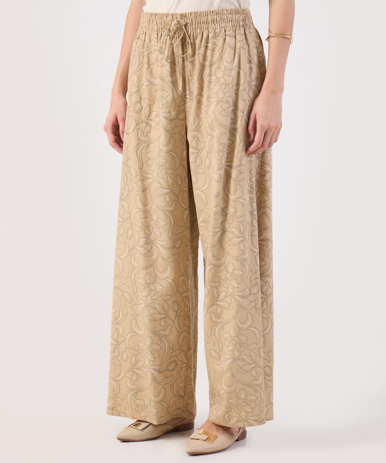 Pantalón Dalia Sastre arena para mujer, vista principal