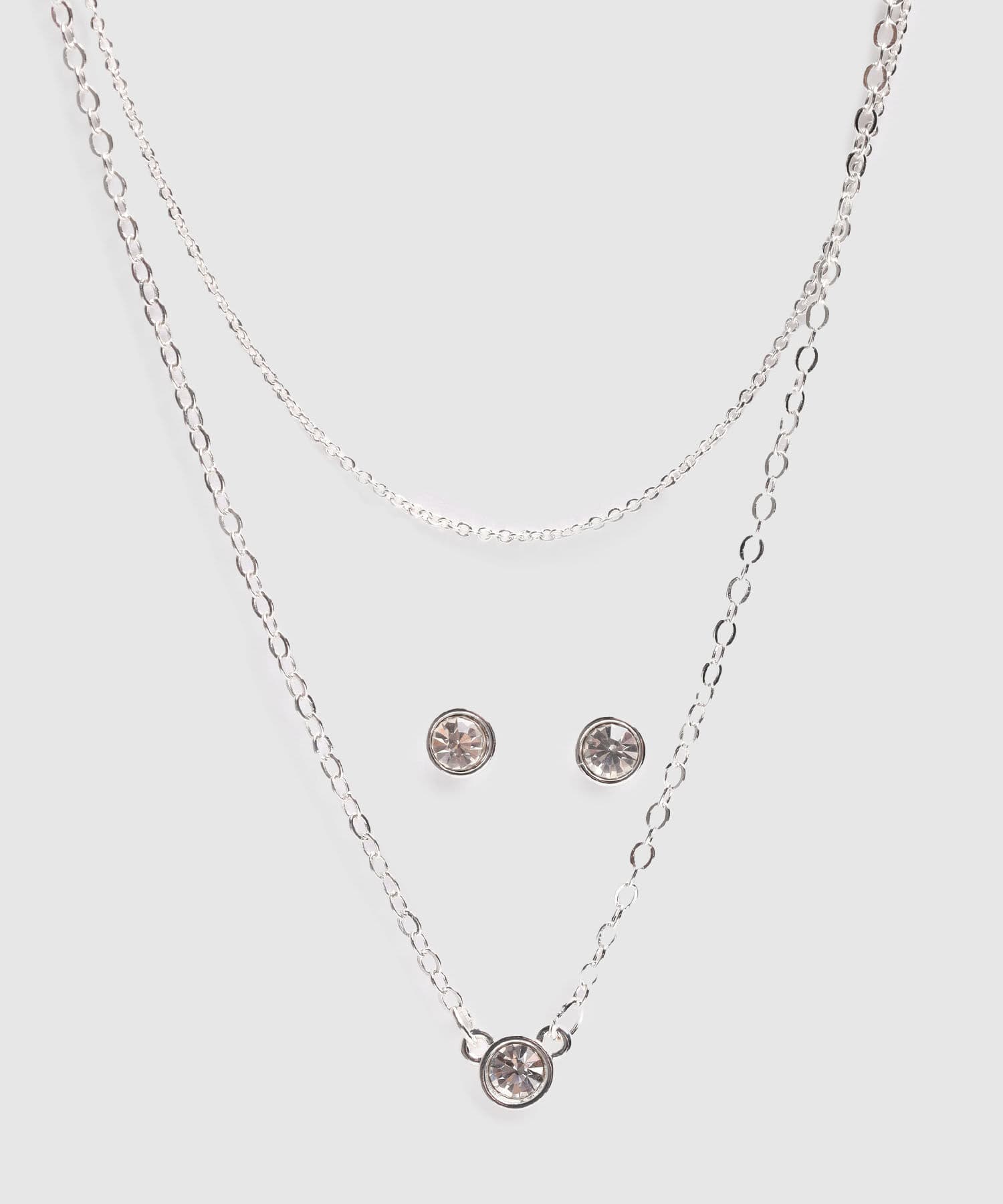 Aretes Isadora de Viaje verde botella para mujer, vista principal