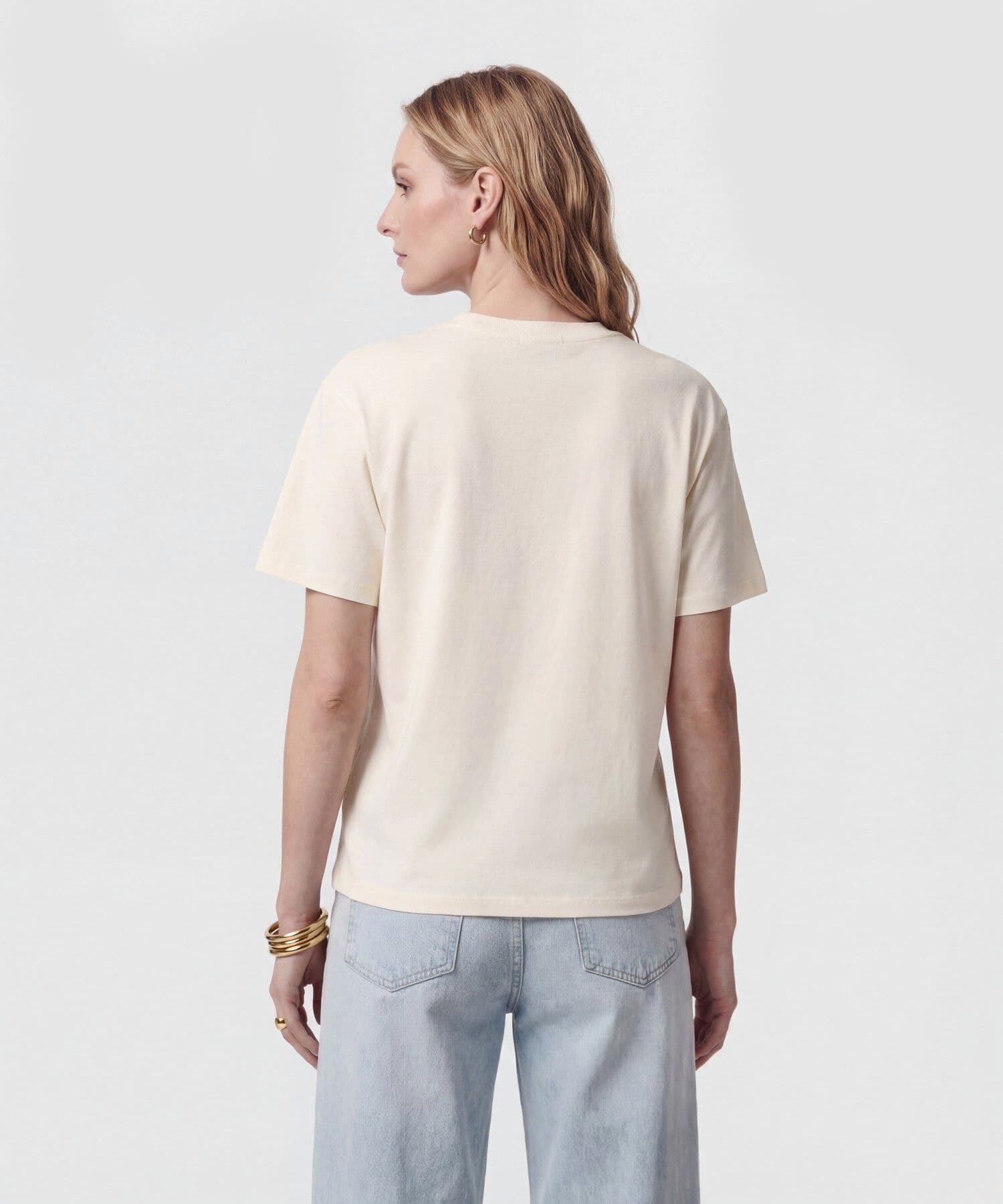 Camiseta Río de Viaje verde oliva para mujer, vista 4