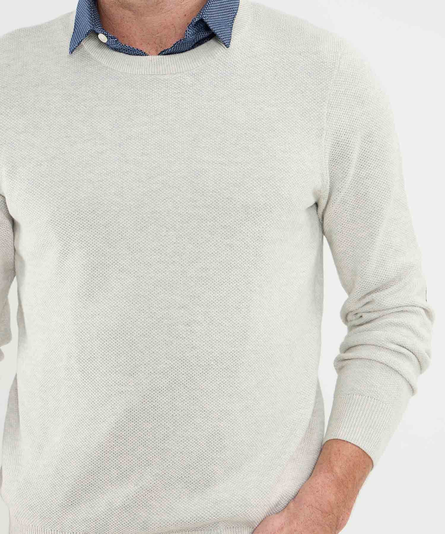 Buzo Dorada Fluido arena para hombre, vista 3