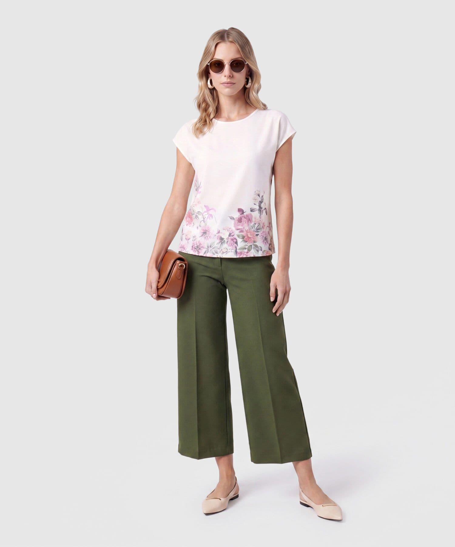 Pantalón Dorada Edición Índigo verde oliva para mujer, vista 2