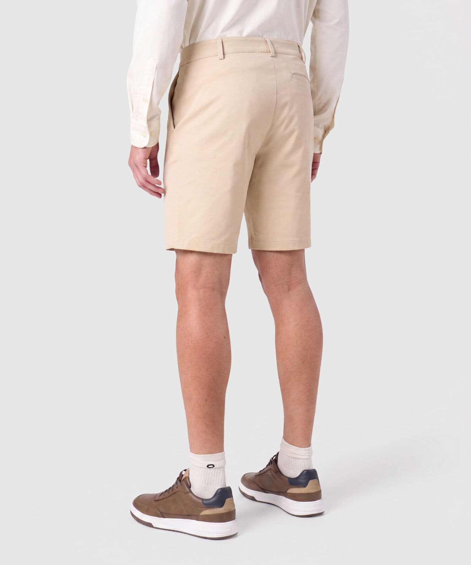 Bermuda Oliva de Ciudad café para hombre, vista 4