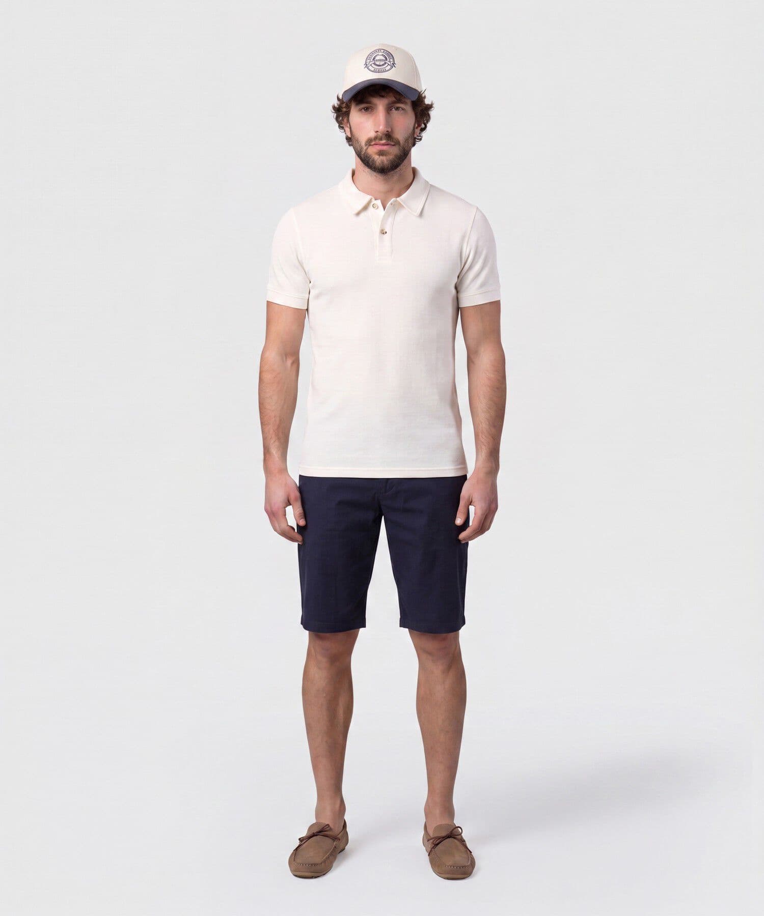 Bermuda Palma Clásico azul marino para hombre, vista 2