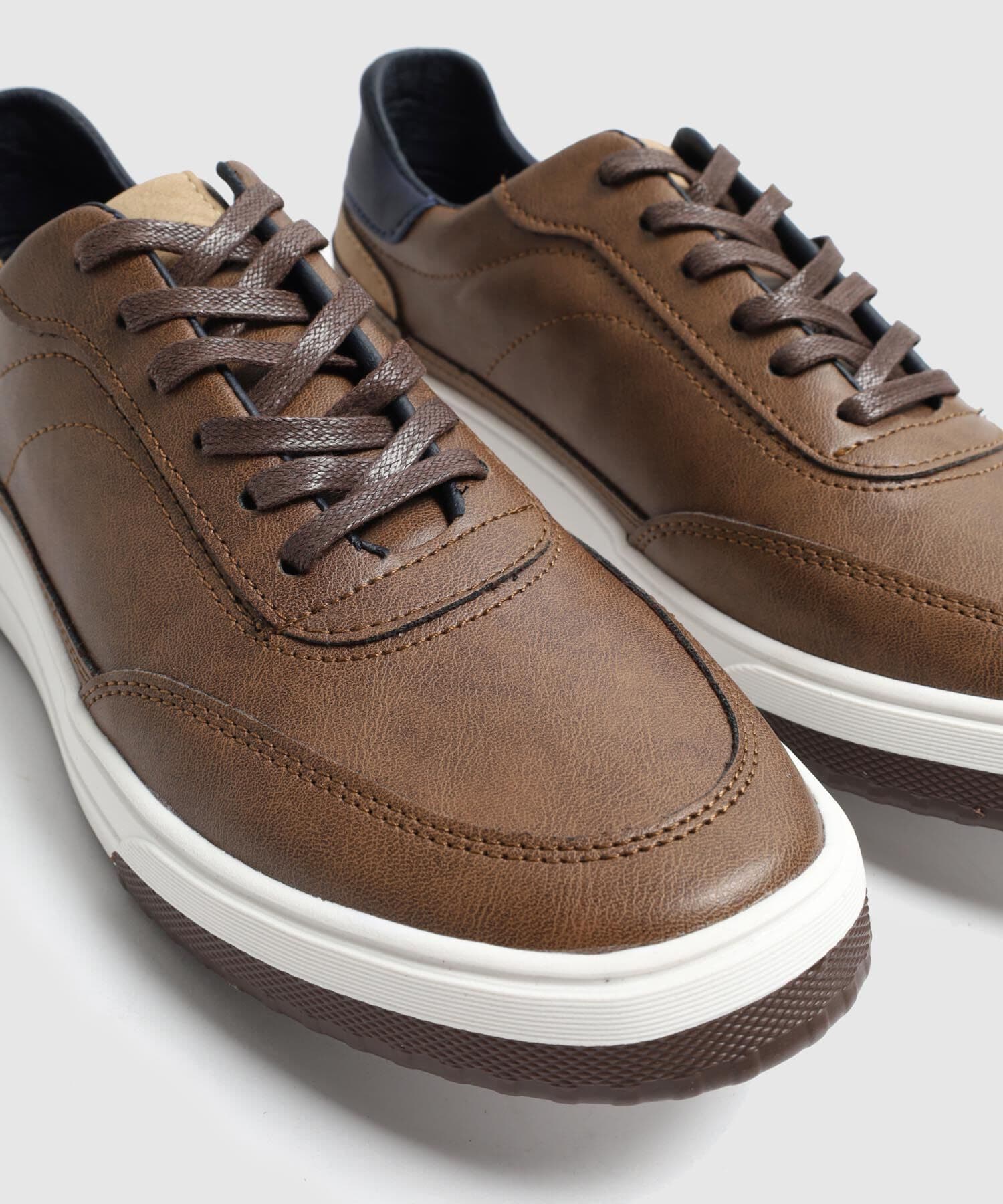 Zapatos Dorada Contemporáneo café para hombre, vista 3