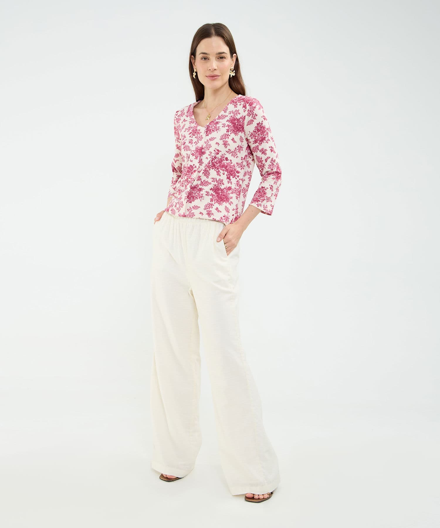Pantalón Tierra Ligero negro para mujer, vista 2