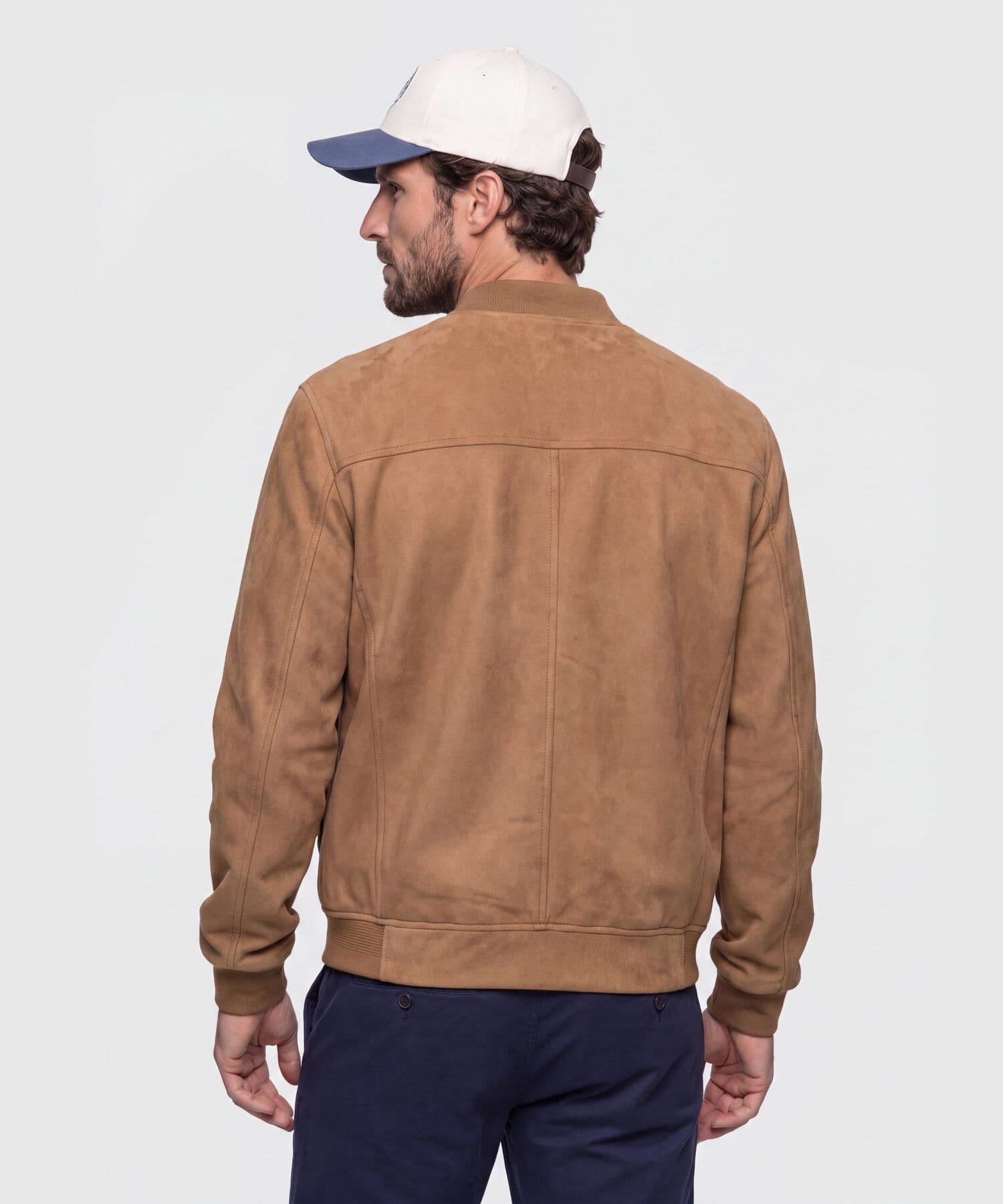 Chaqueta Serena Fluido café para hombre, vista 4
