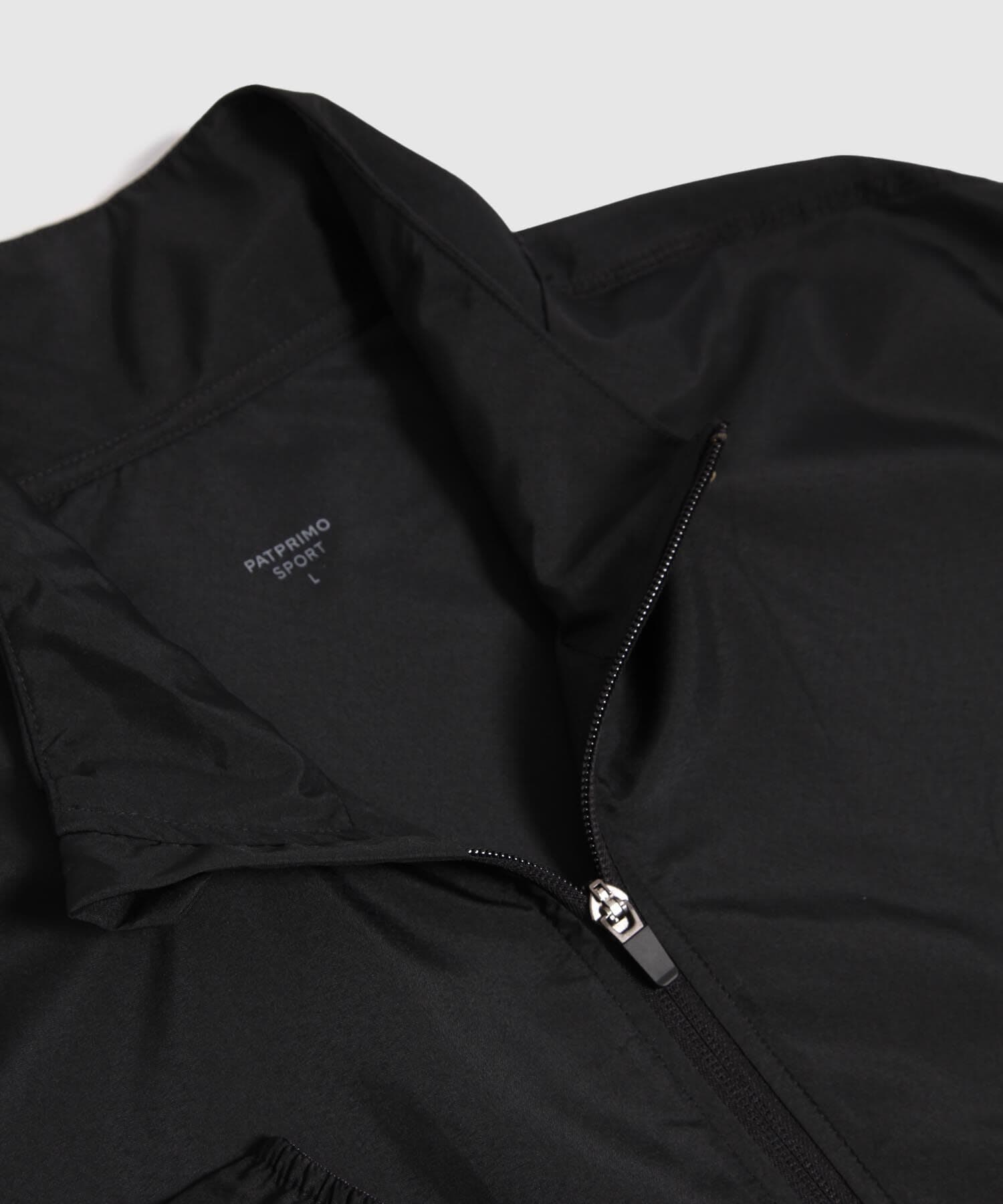 Chaqueta Celeste Minimalista negro para hombre, vista 2