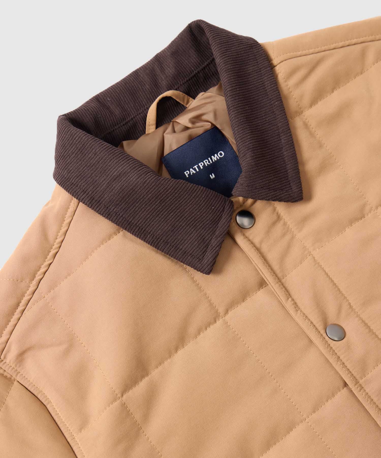 Chaqueta Salina Clásico café para hombre, vista 2