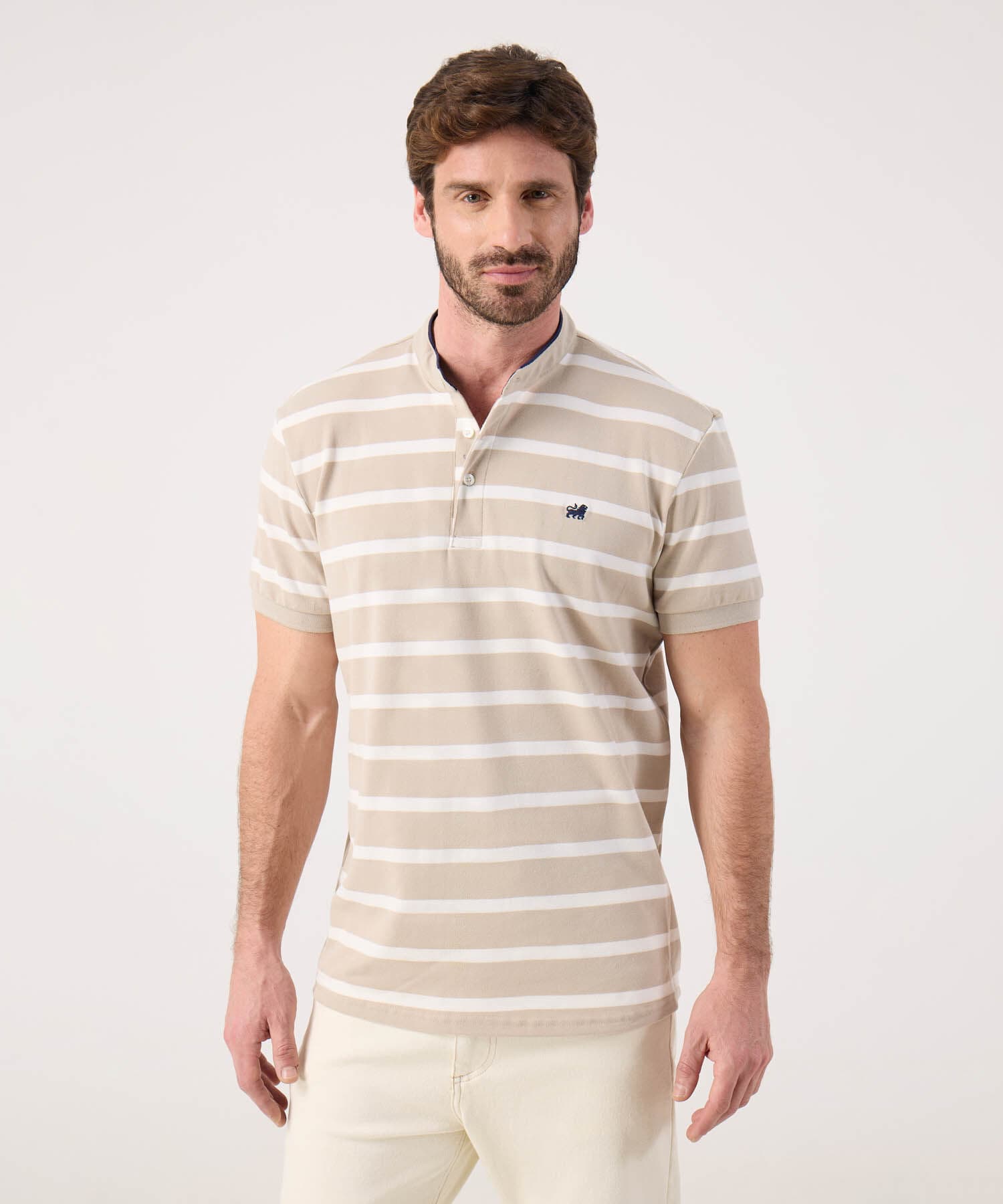 Polo Lumbre de Noche arena para hombre, vista principal