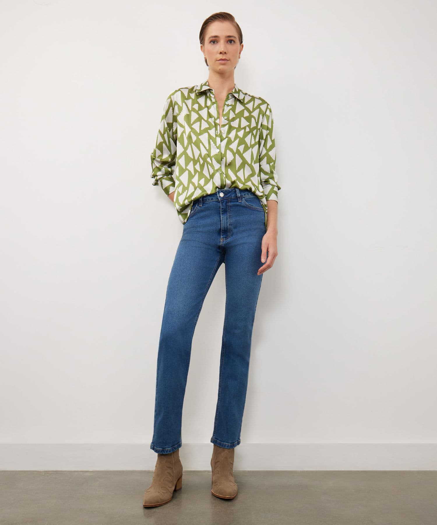 Jean Granada Urbano azul marino para mujer, vista 2