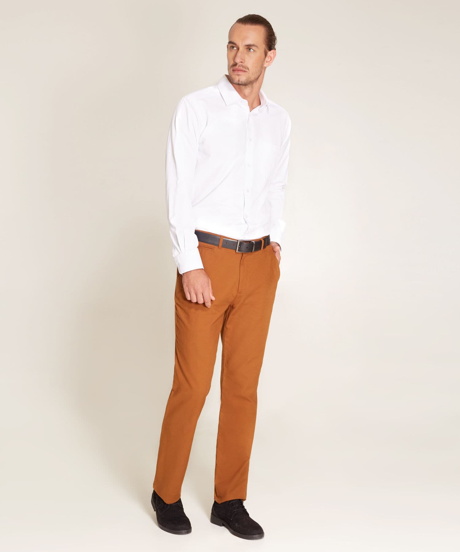 Camisa Marea de Ciudad blanco para hombre, vista 2