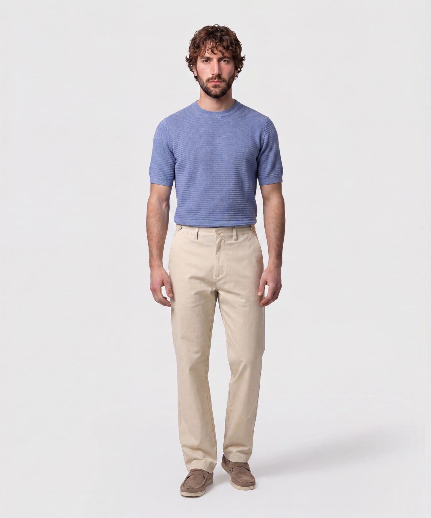 Camiseta Dalia Relajado azul marino para hombre, vista 2
