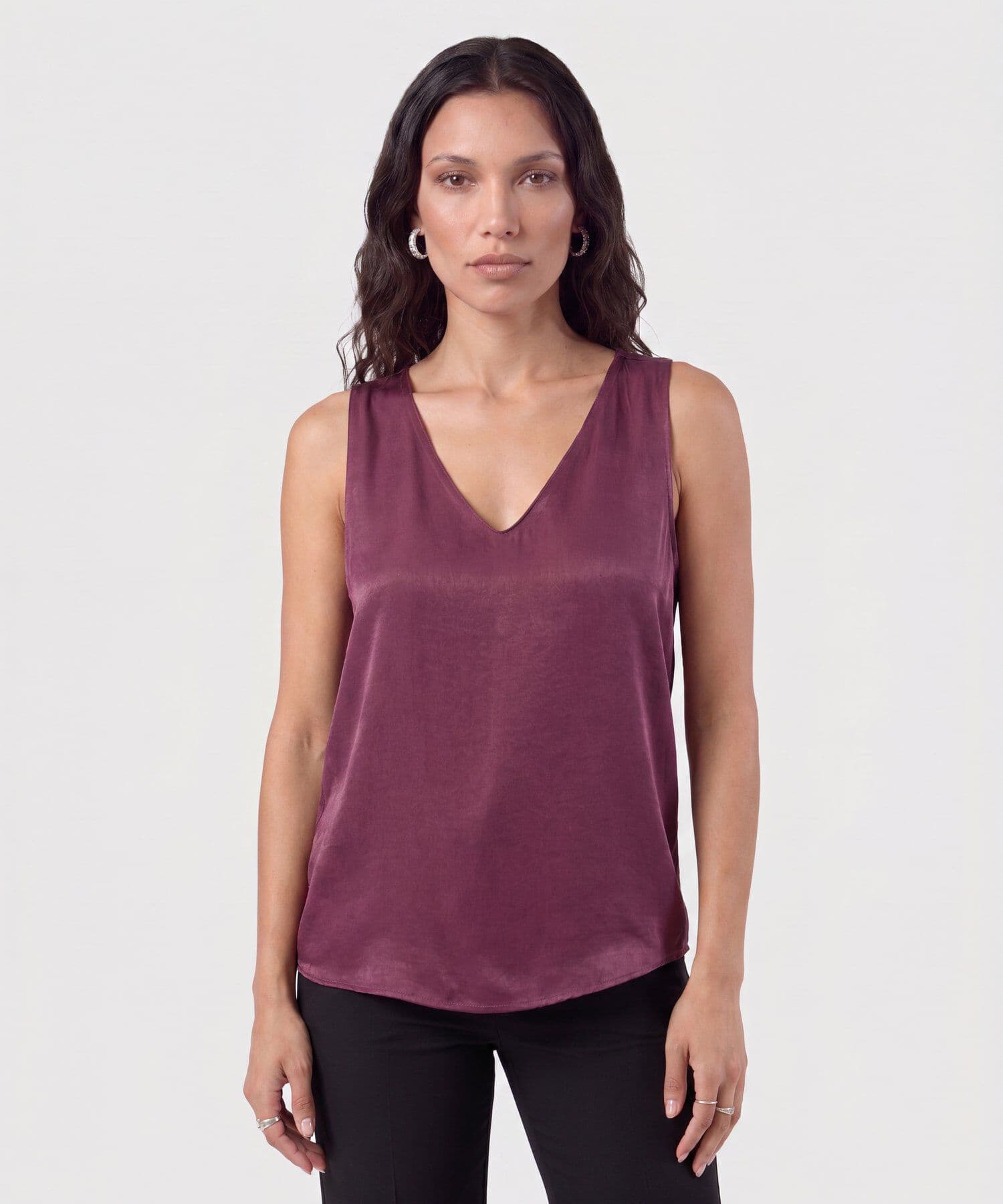 Blusa Encanto Urbano naranja para mujer, vista principal