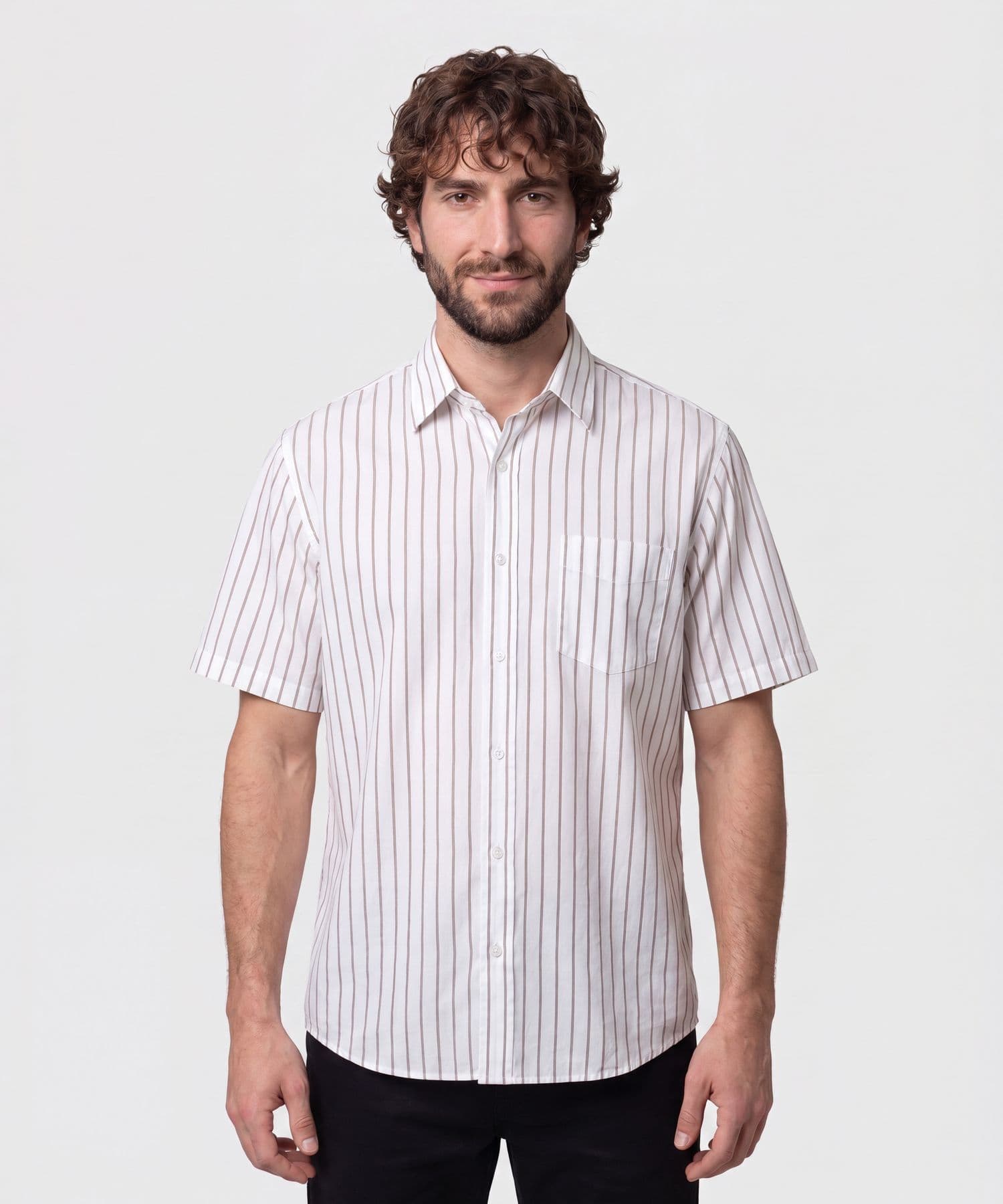 Camisa Jacaranda de Día blanco para hombre, vista principal