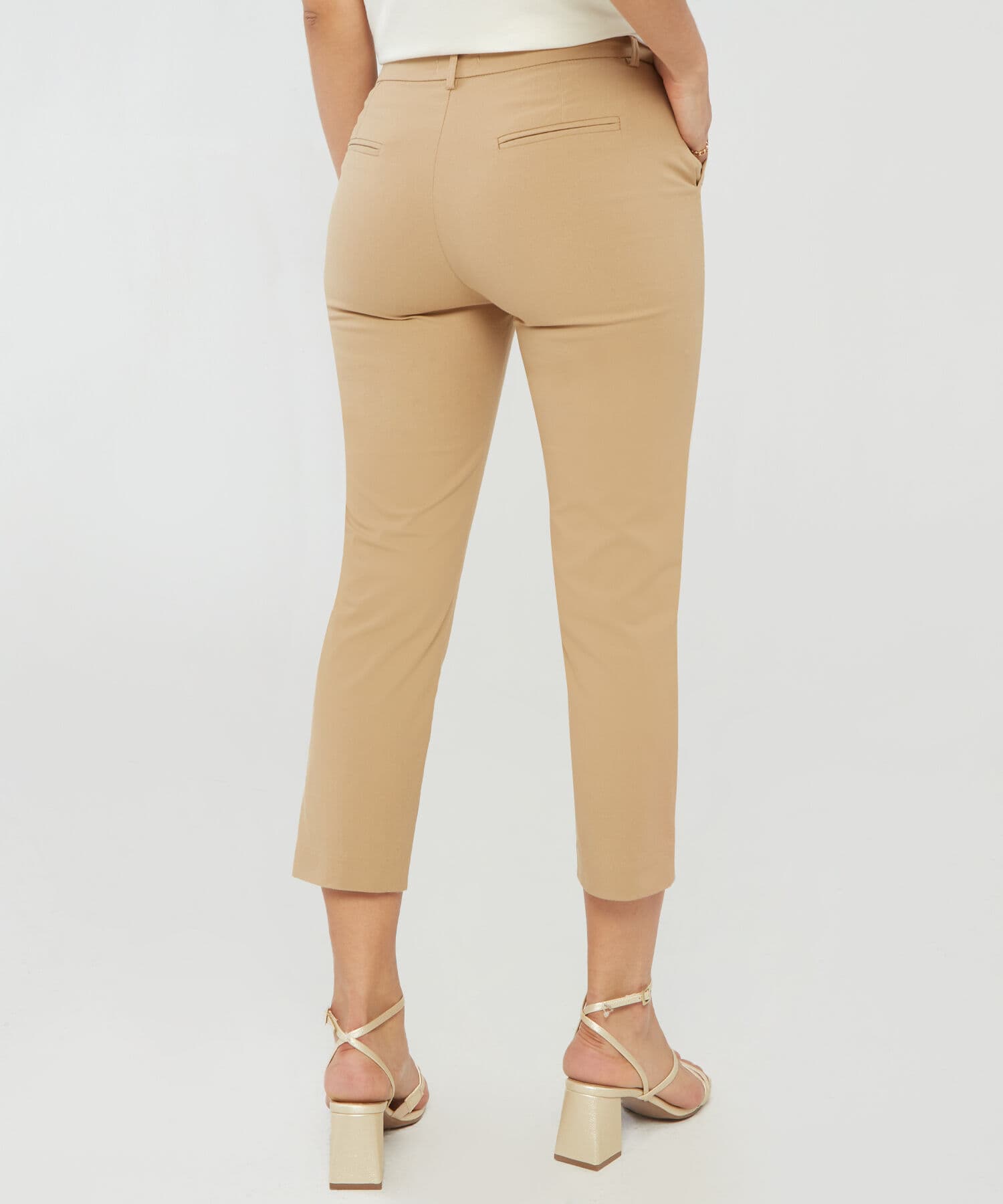 Pantalón Marfil Urbano café para mujer, vista 4
