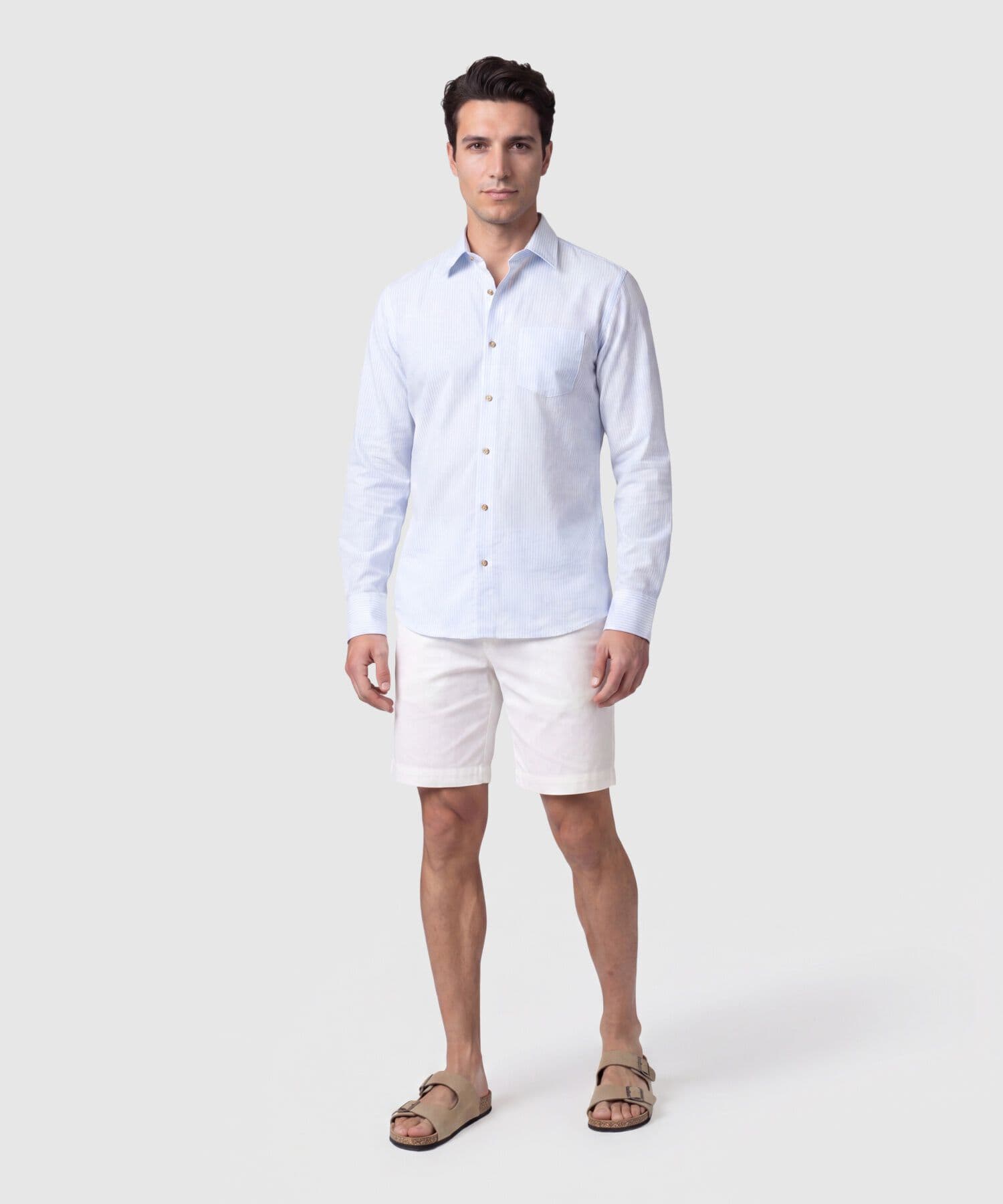 Bermuda Lumbre Urbano blanco para hombre, vista 2