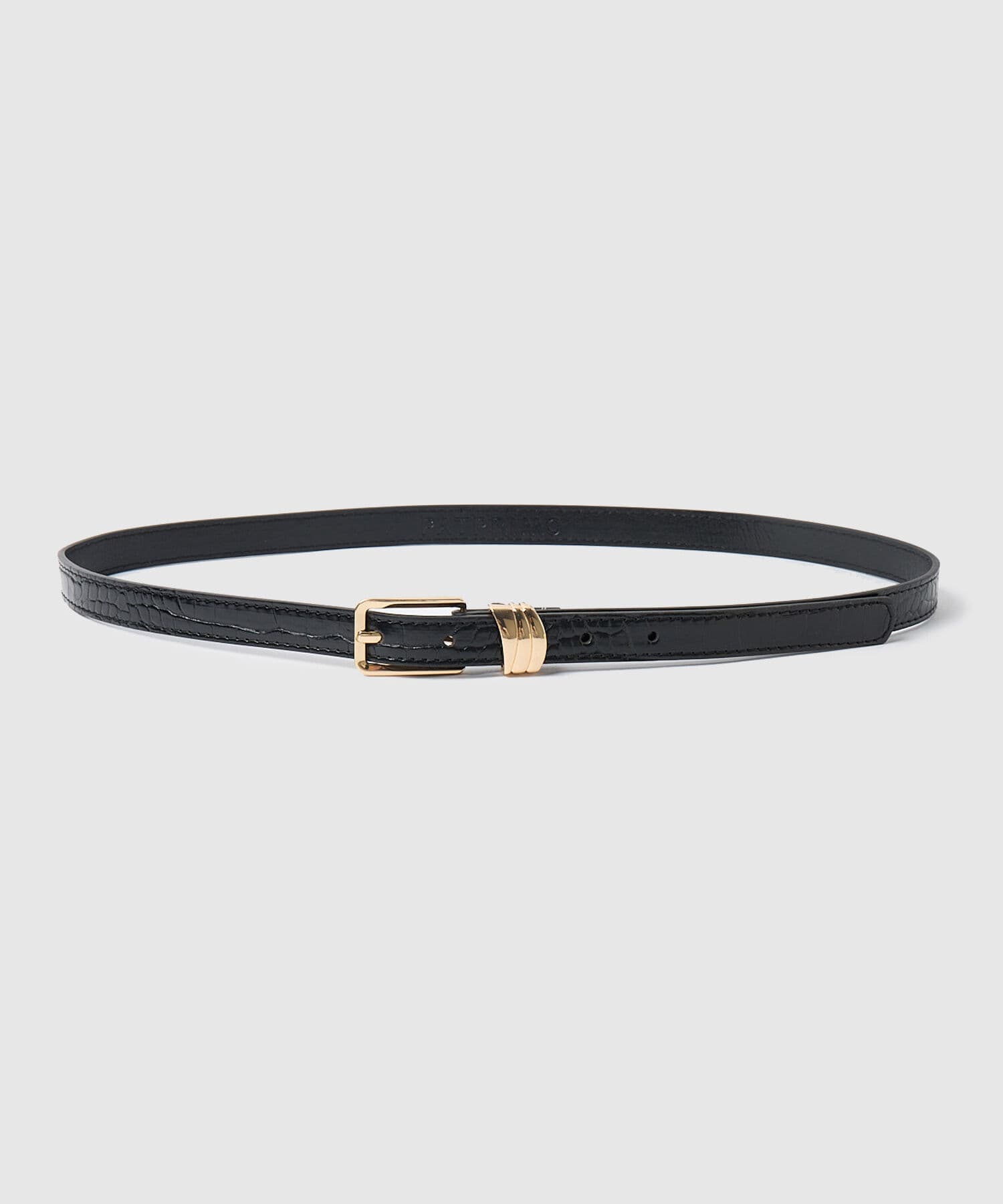 Cinturón Jacaranda Edición Lino negro para mujer, vista principal