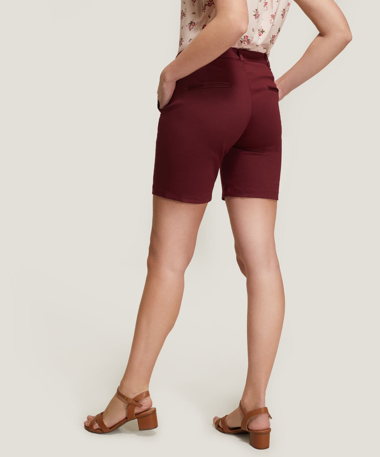 Bermuda Brisa de Día blanco para mujer, vista 3