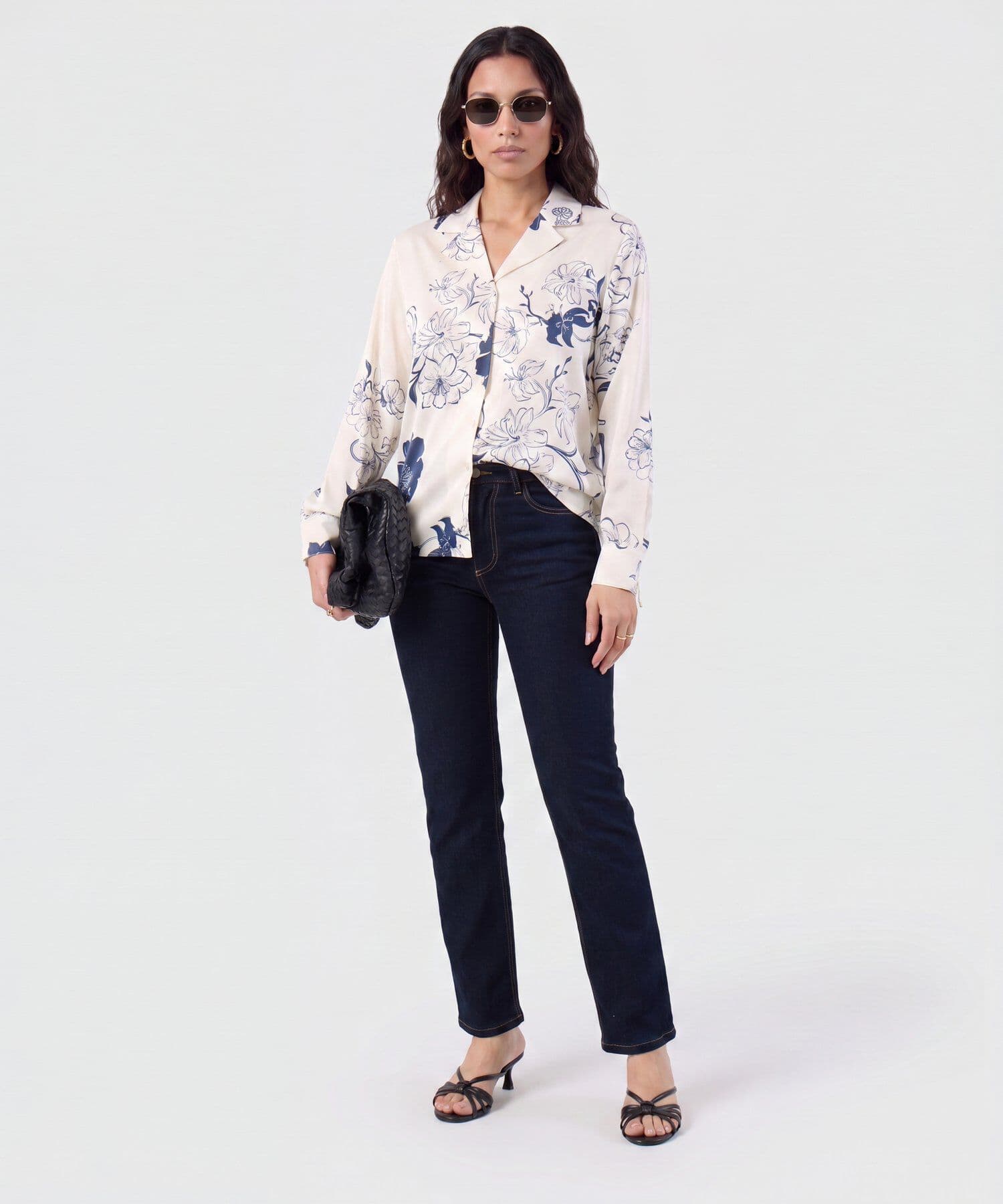Camisa Candelaria de Día lila para mujer, vista 2