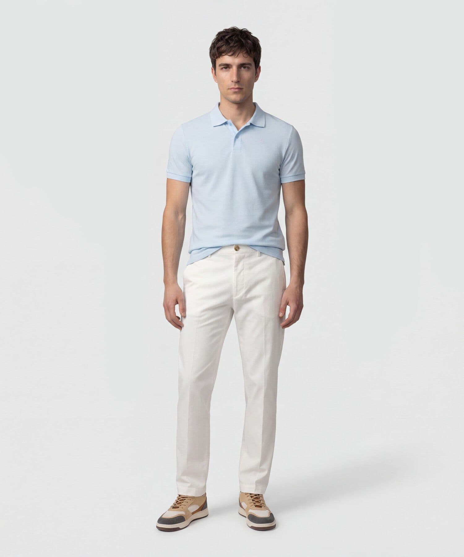Polo Valentina Minimalista azul marino para hombre, vista 2