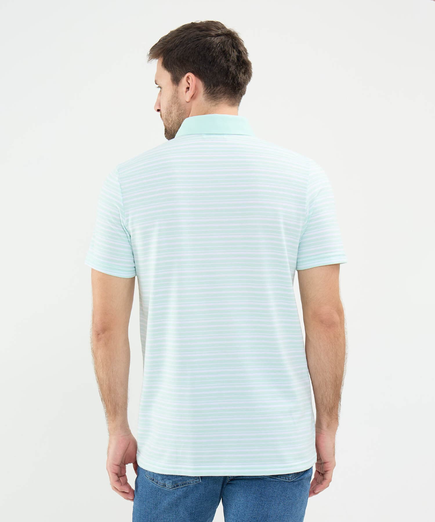 Polo Salina Sastre verde oliva para hombre, vista 4