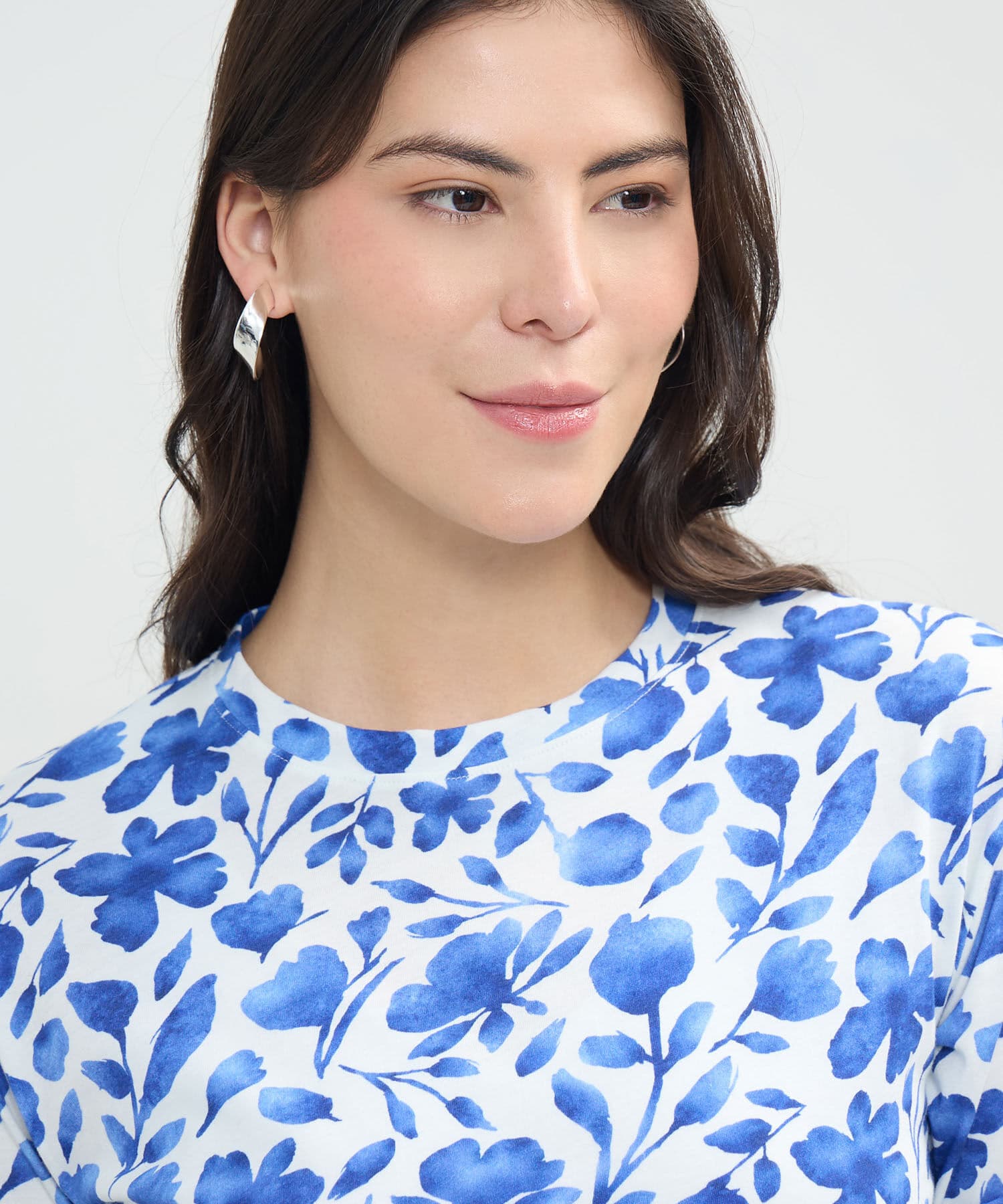 Camiseta Horizonte Sastre azul marino para mujer, vista 3
