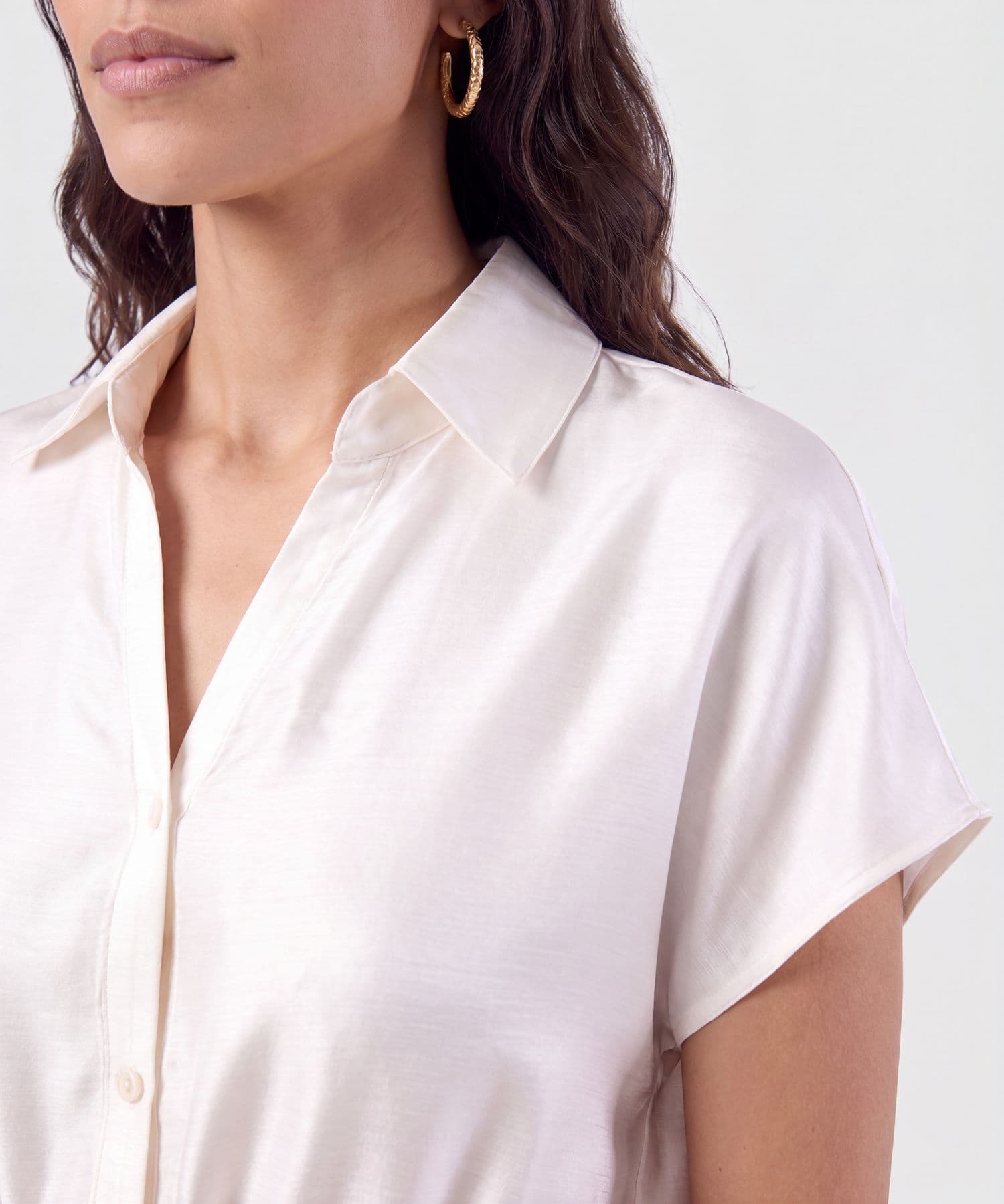 Vestido Celeste de Ciudad blanco para mujer, vista 2