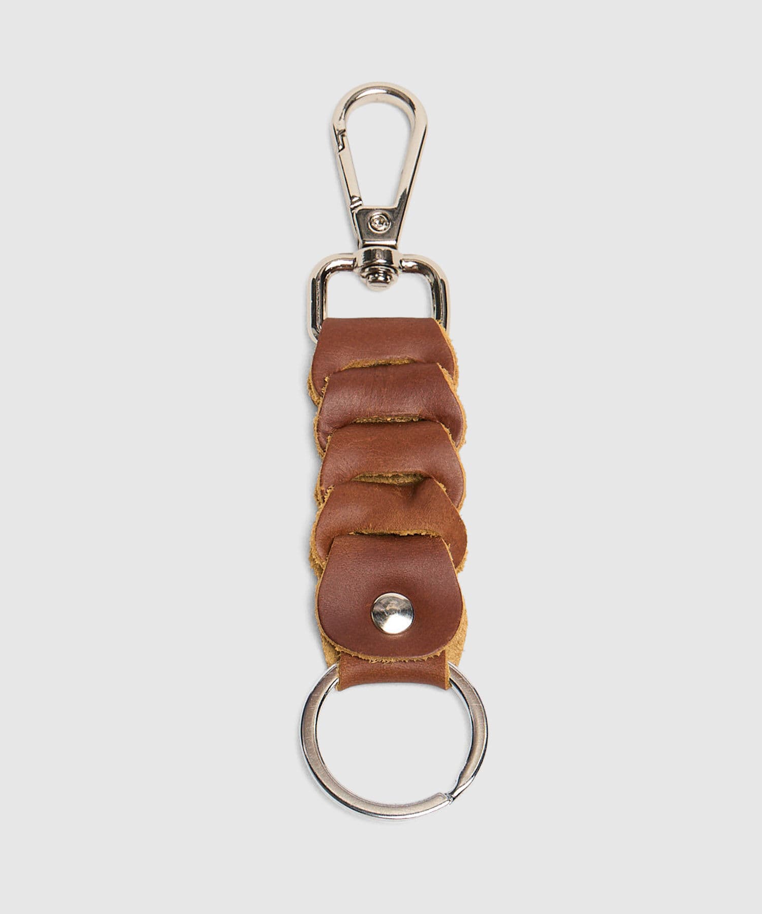 Llavero Siena Texturizado café para hombre, vista principal