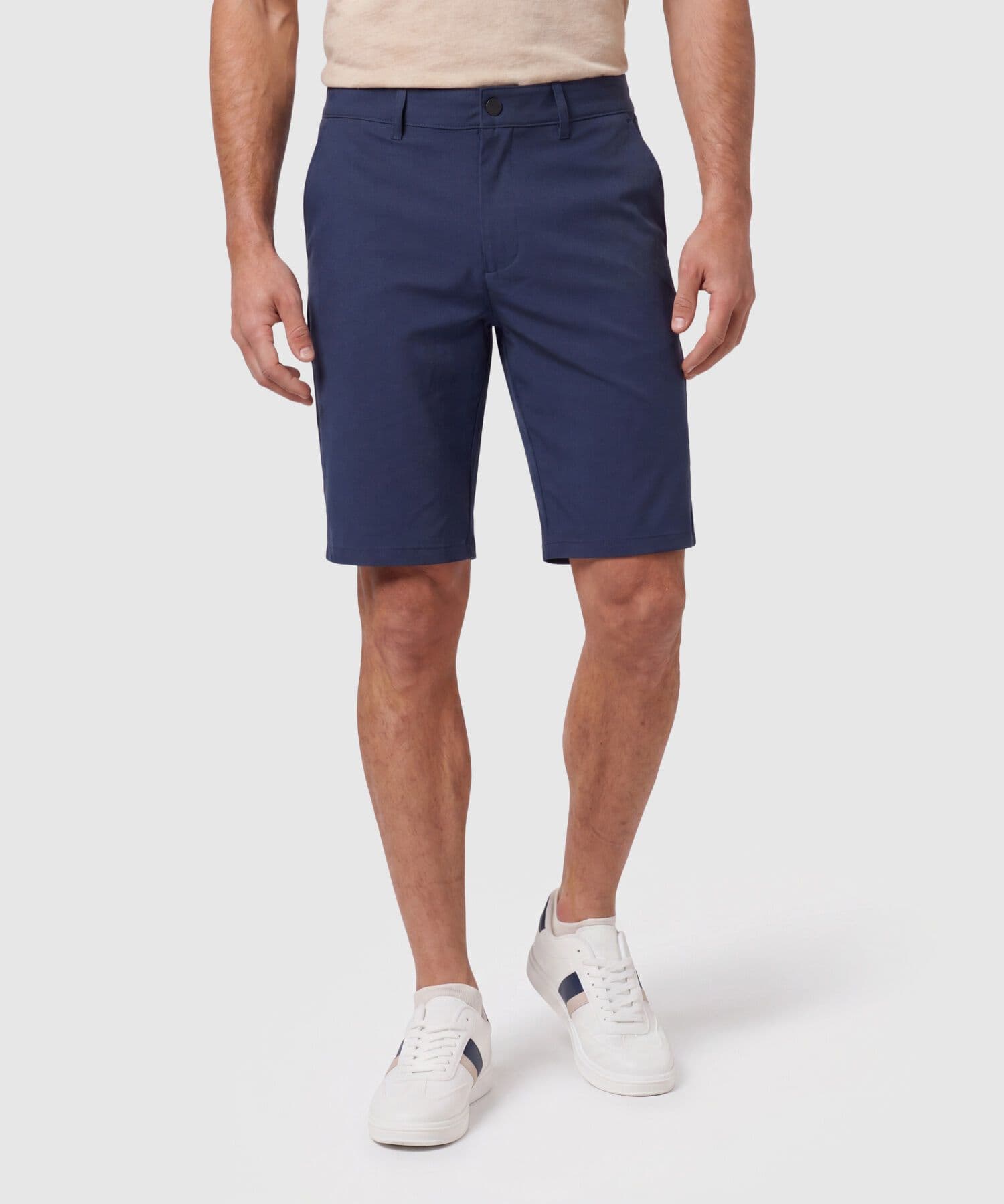 Bermuda Serena Suave azul marino para hombre, vista principal