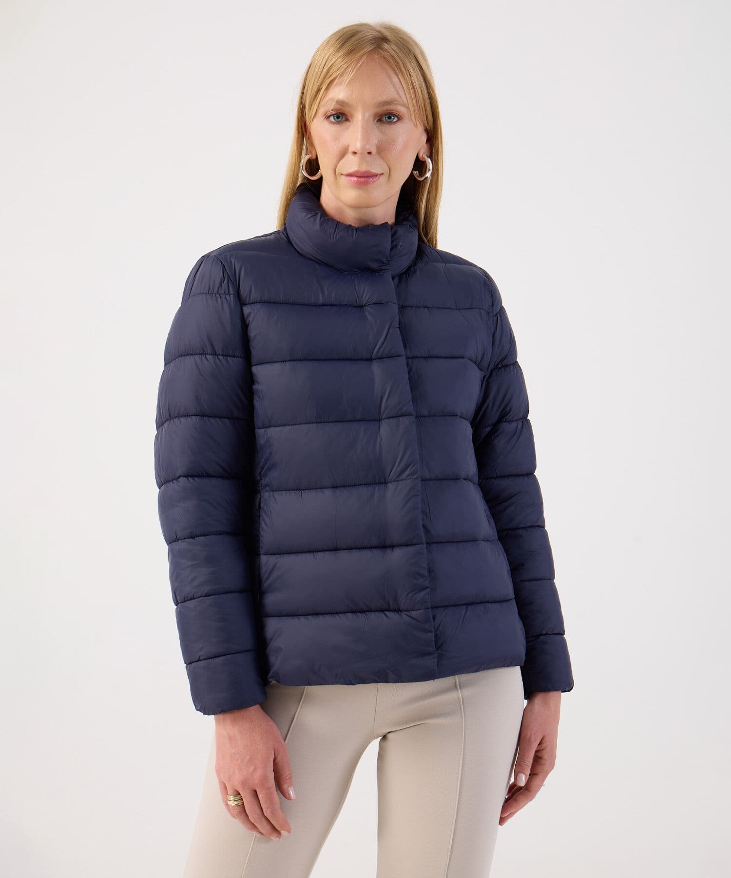 Chaqueta Tierra Edición Lino azul marino para mujer, vista principal