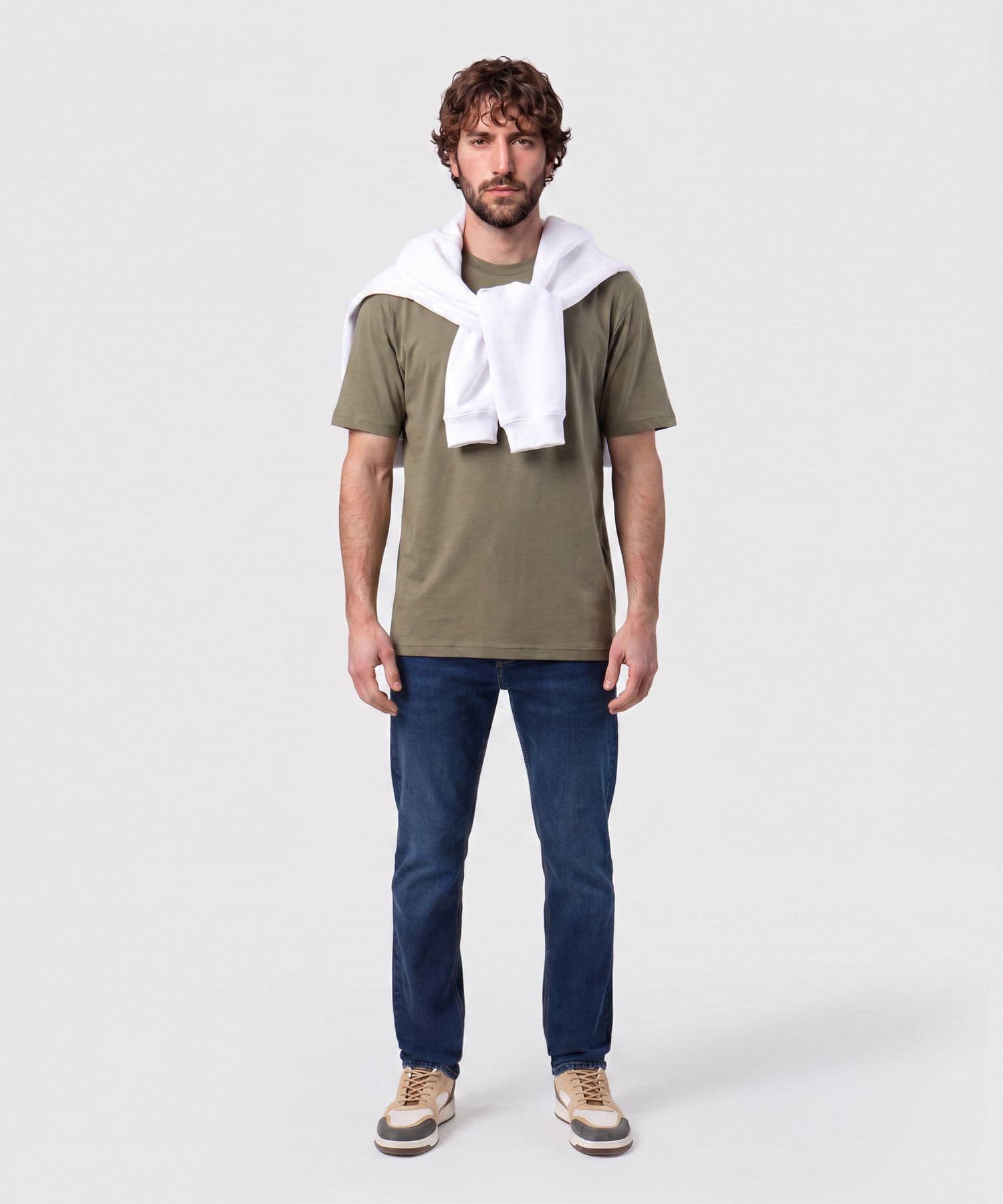 Jean Granada Contemporáneo azul marino para hombre, vista 2