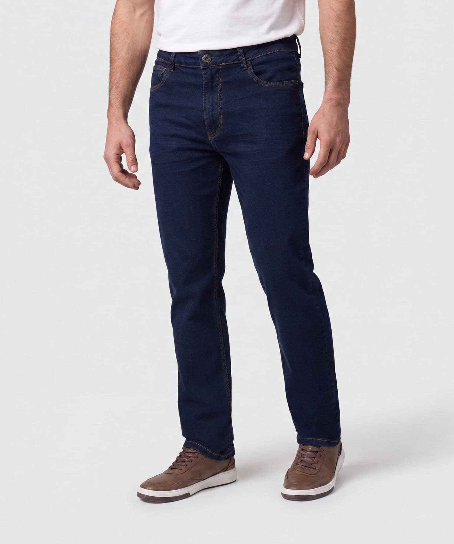 Jean Tierra Fluido azul marino para hombre, vista principal