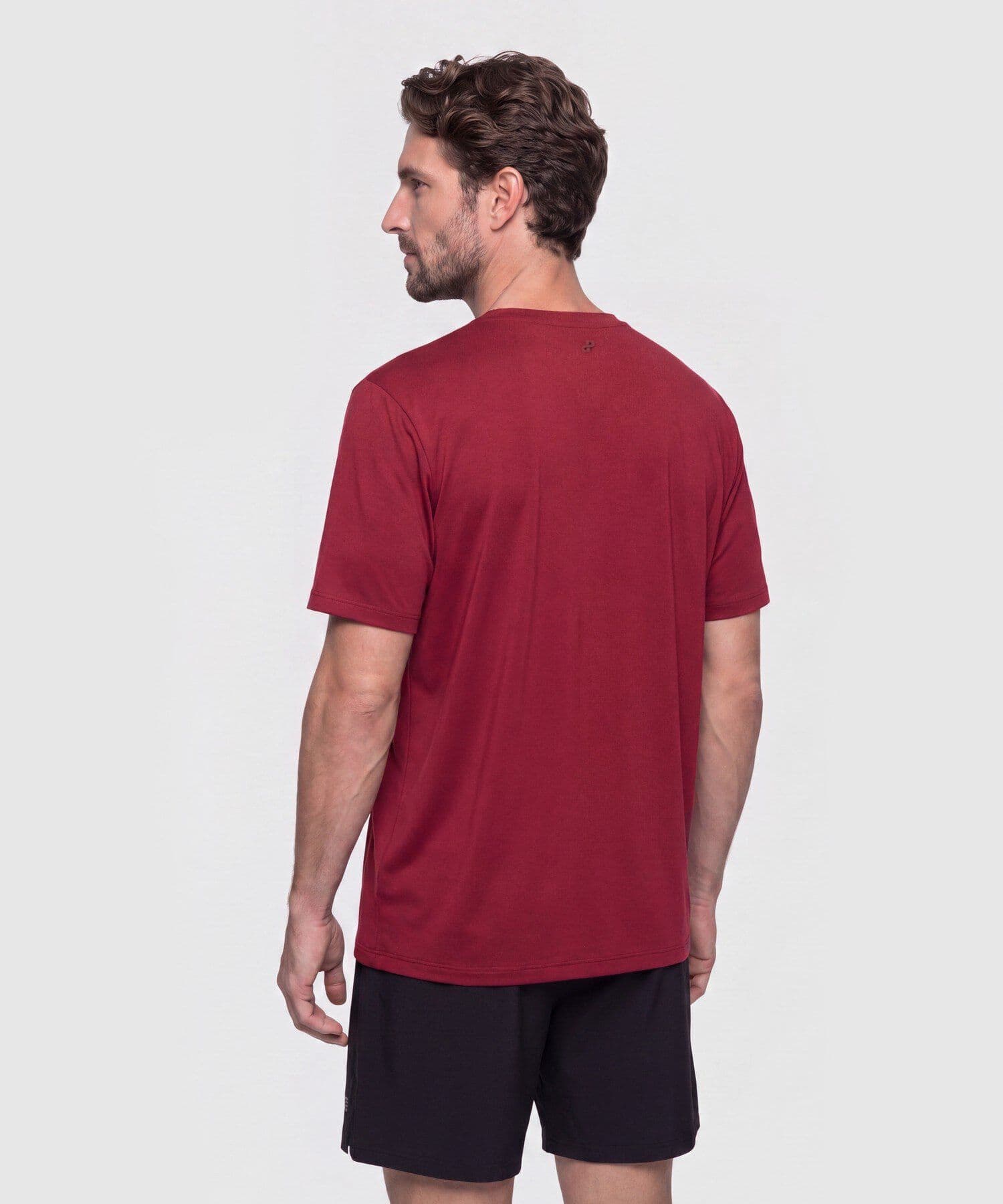 Camiseta Marea Ligero arena para hombre, vista 4