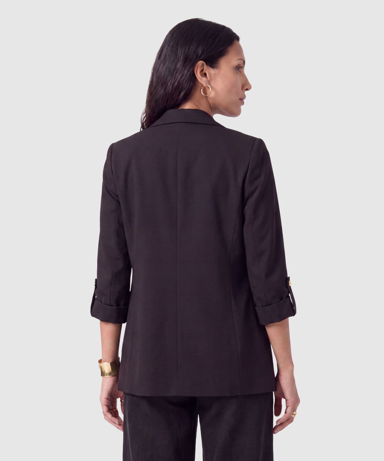Chaqueta Selva de Noche negro para mujer, vista 4
