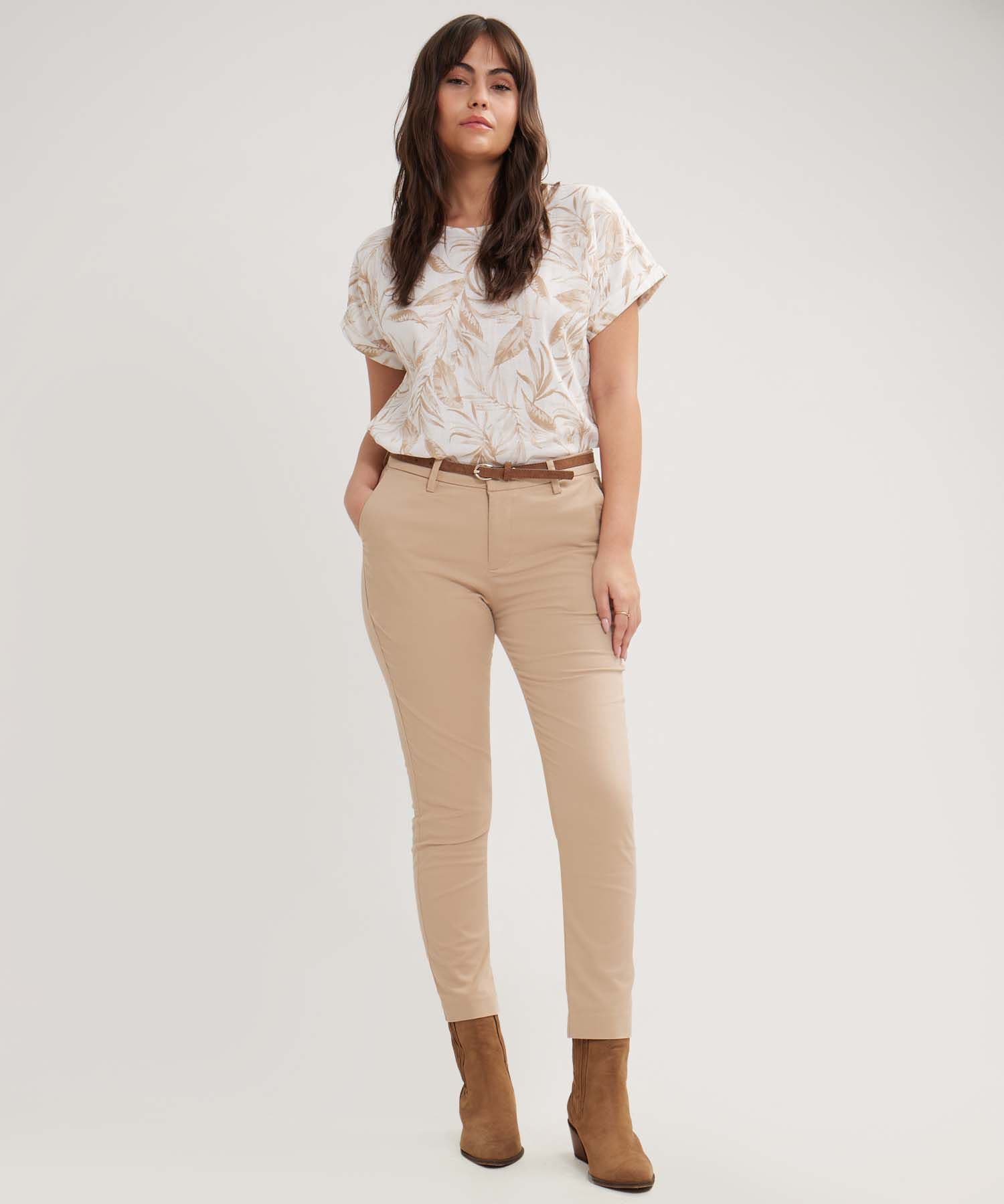 Pantalón Valle Urbano café para mujer, vista 2