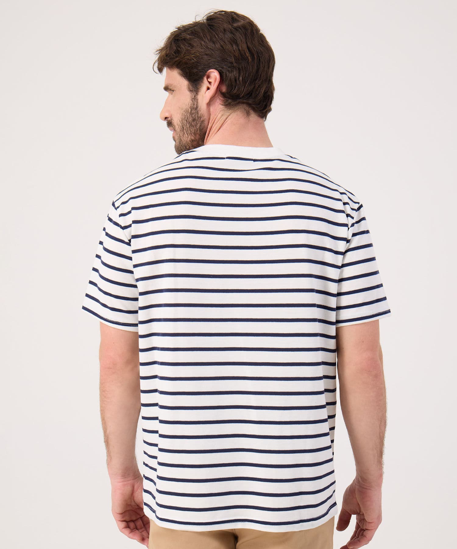Camiseta Emilia Urbano blanco para hombre, vista 4