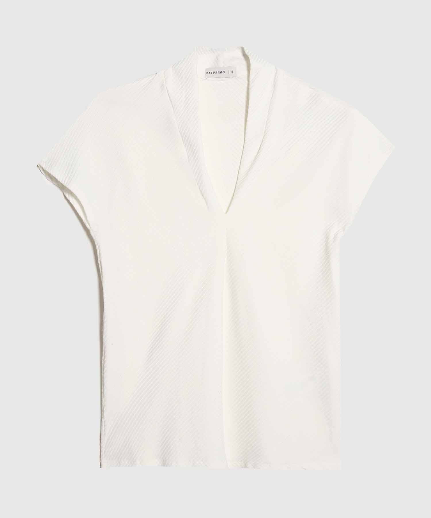 Blusa Granada Fluido mostaza para mujer, vista 6