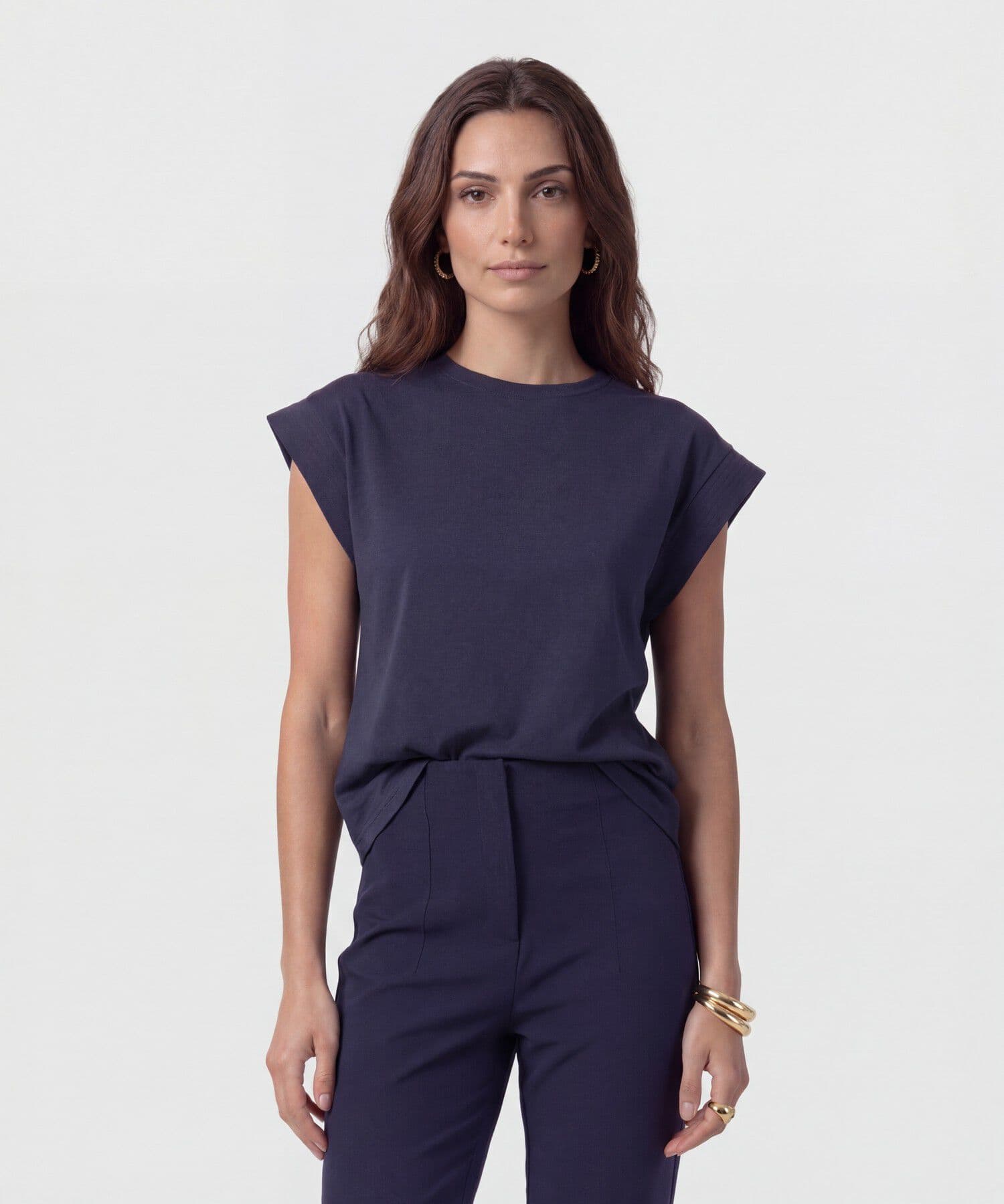 Camiseta Julieta Edición Índigo azul marino para mujer, vista principal