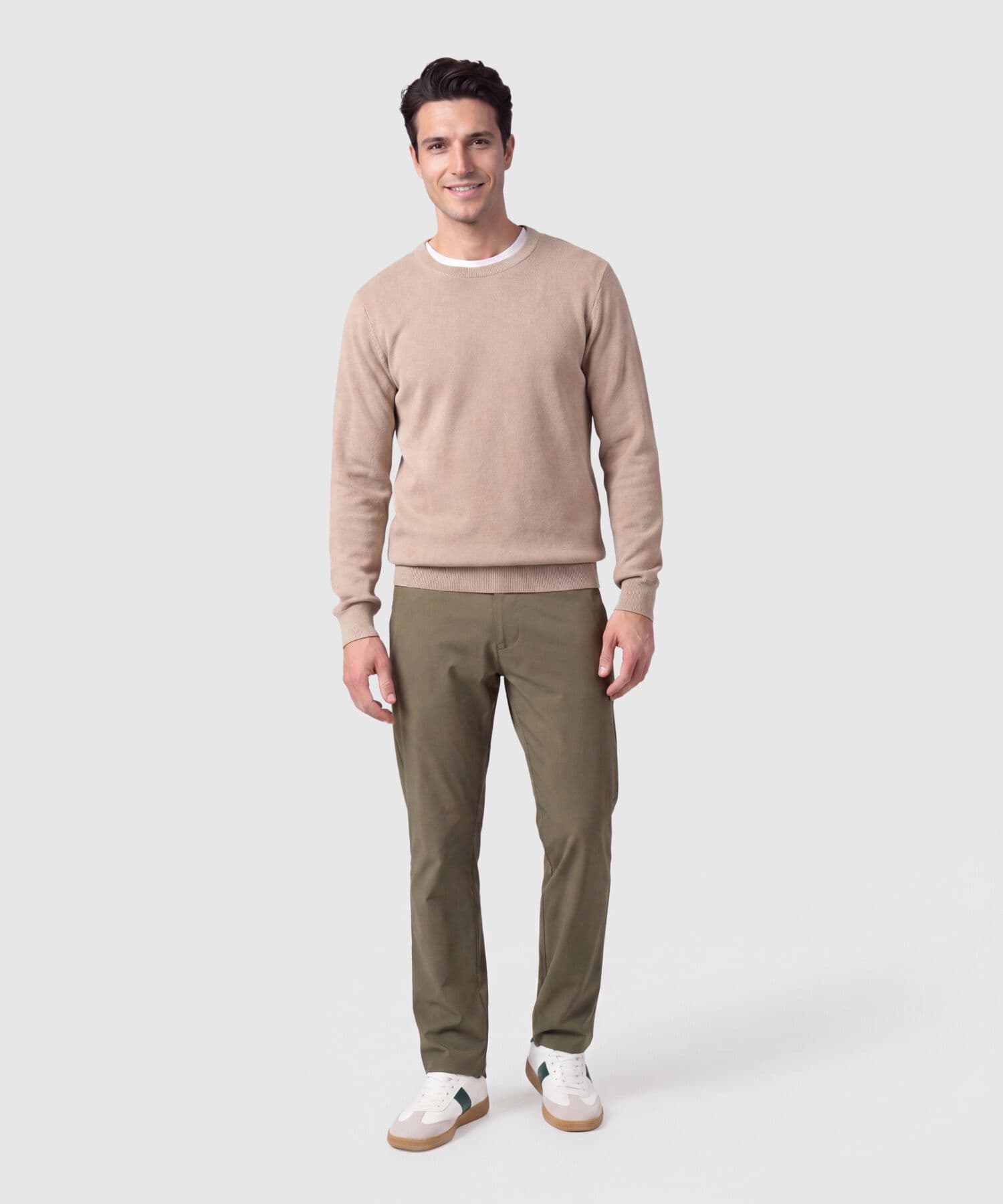 Buzo Valle Fluido arena para hombre, vista 2